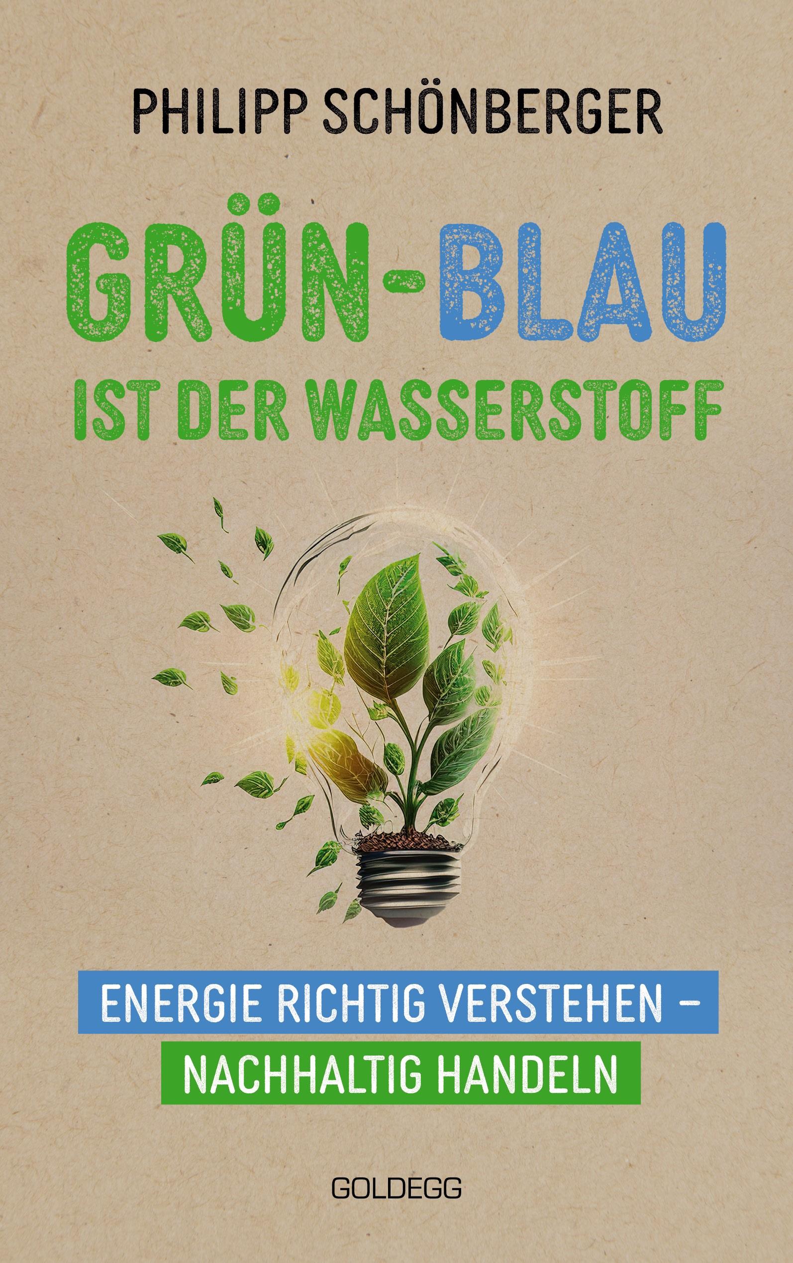 Vorderes Coverbild Grün-Blau ist der Wasserstoff