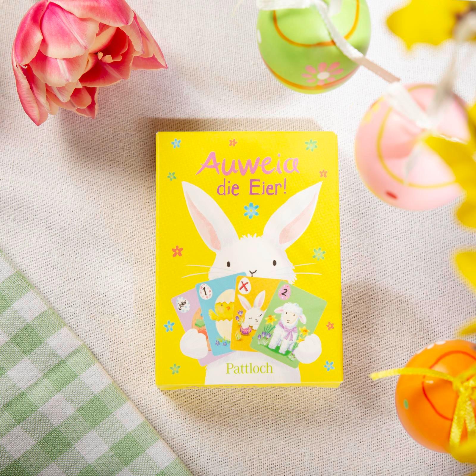 Beispielinhalt (Bild) Auweia, die Eier!