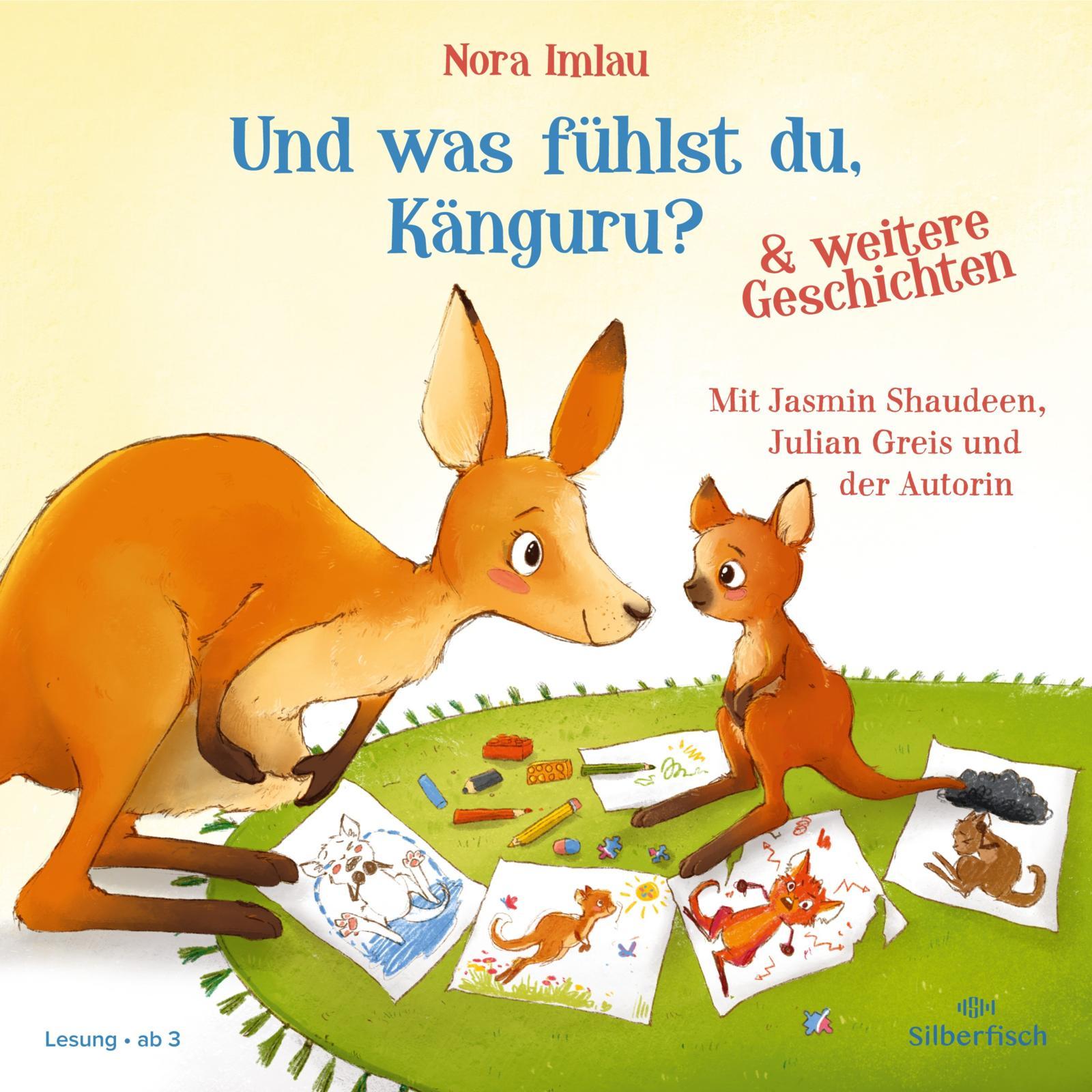 Vorderes Coverbild Und was fühlst du, Känguru?