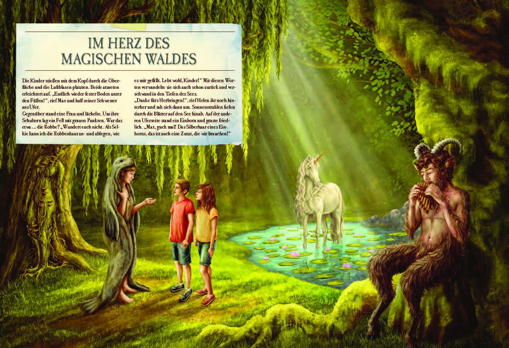 Beispielinhalt (Bild) Verborgene Welt der Fabelwesen