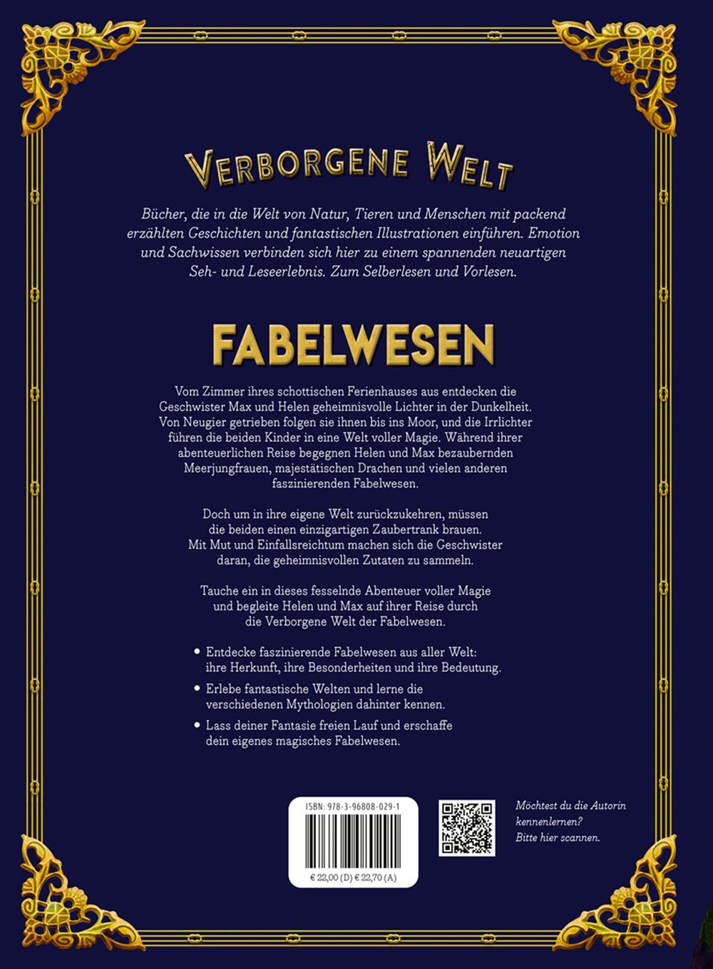 Rückseitencover Verborgene Welt der Fabelwesen