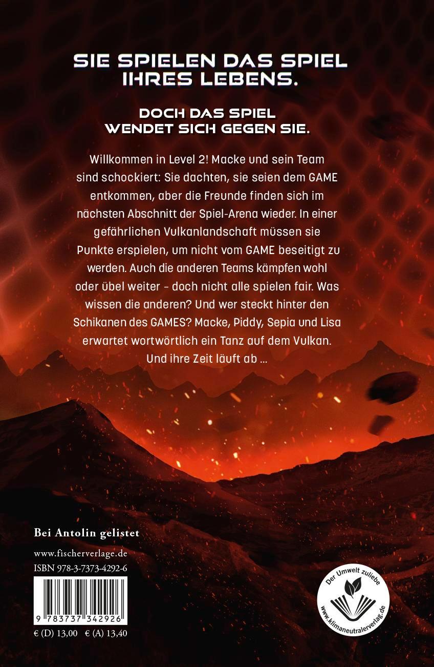Rückseitencover The Game - Countdown am Vulkan