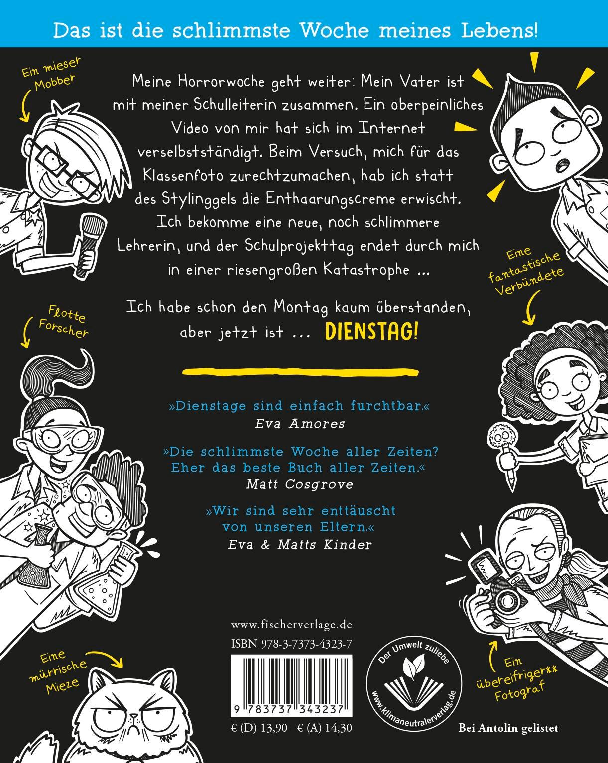 Rückseitencover Worst Week Ever  - Dienstag
