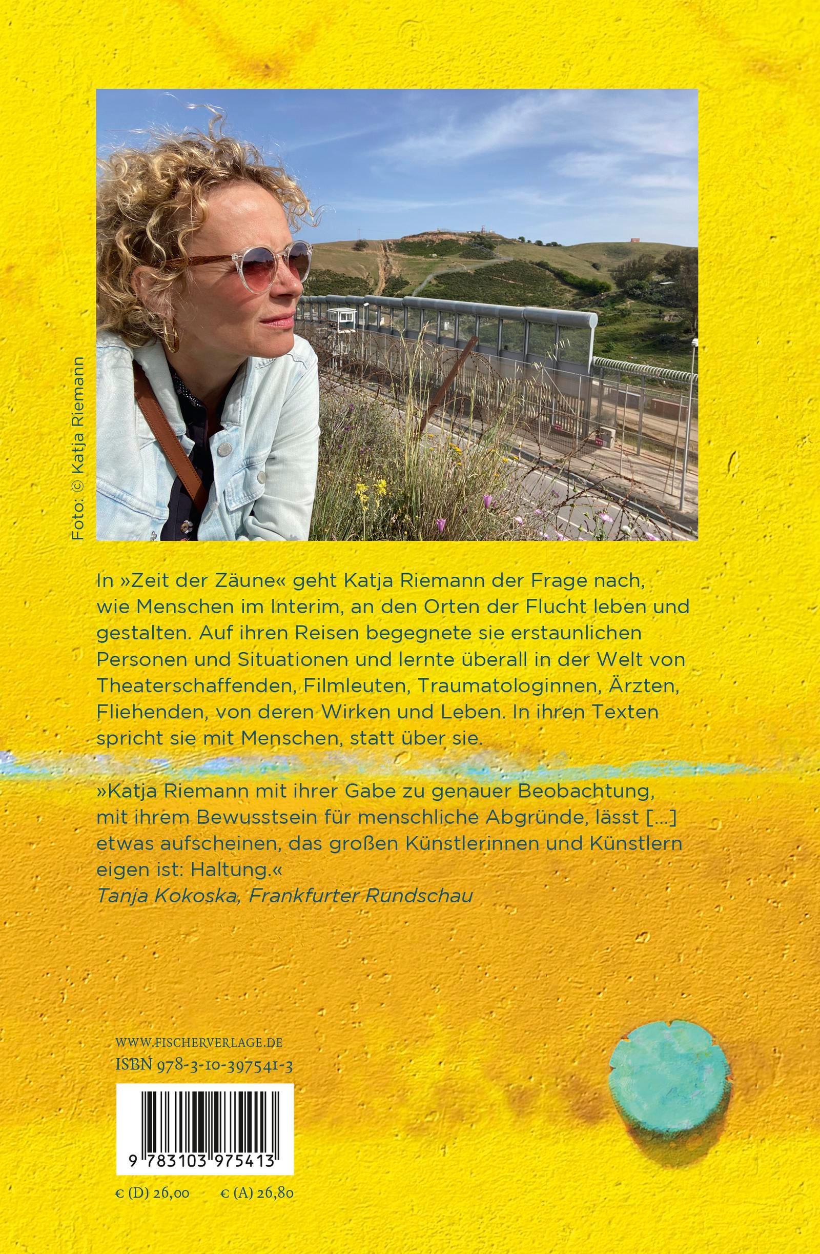 Rückseitencover Zeit der Zäune