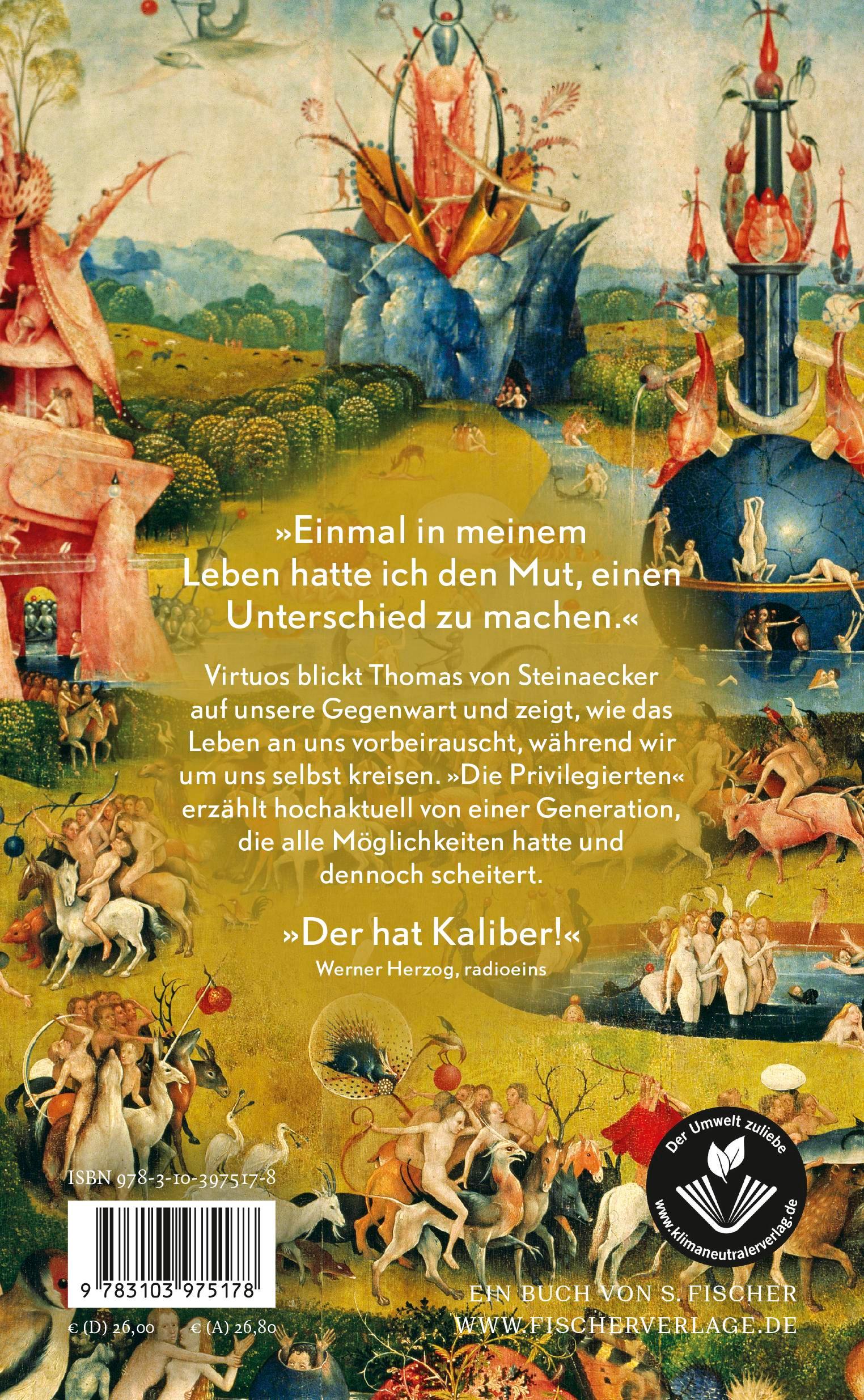 Rückseitencover Die Privilegierten