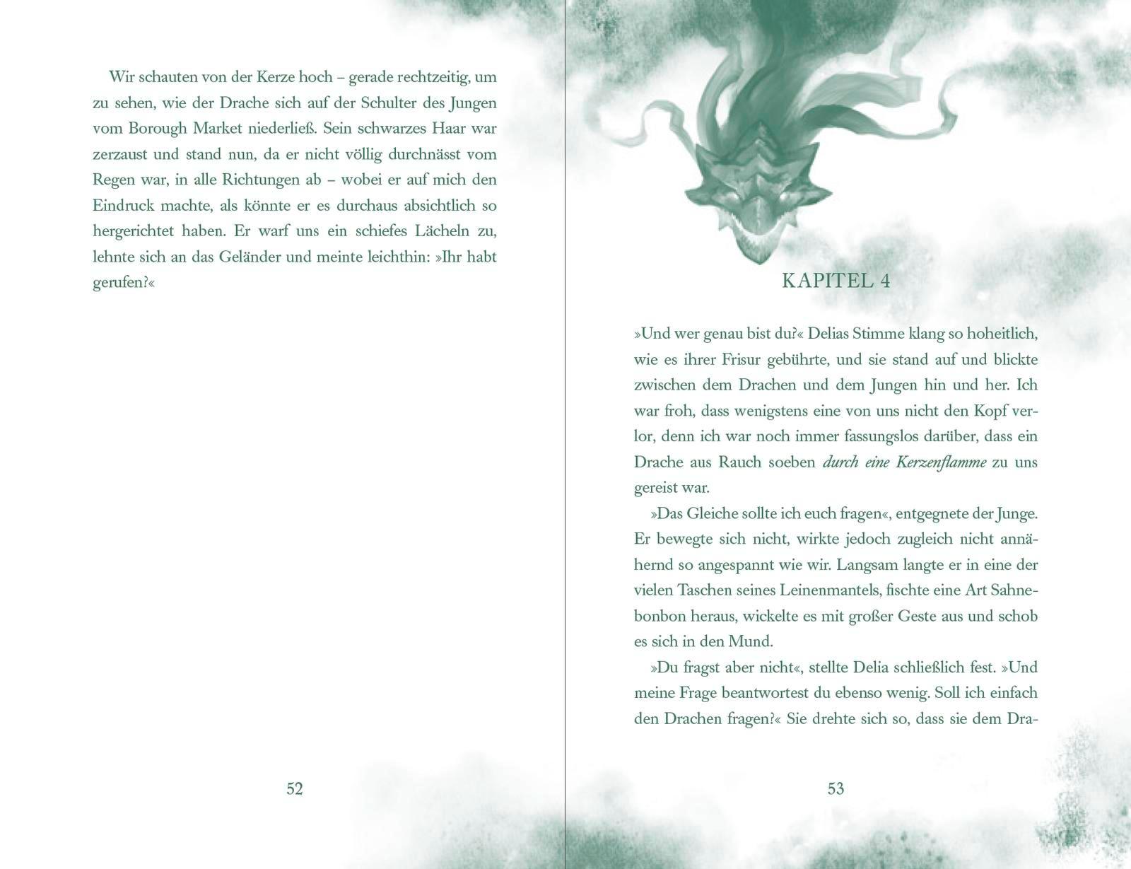 Beispielinhalt (Bild) Die Geschichtenwandler. Steinerne Drachen