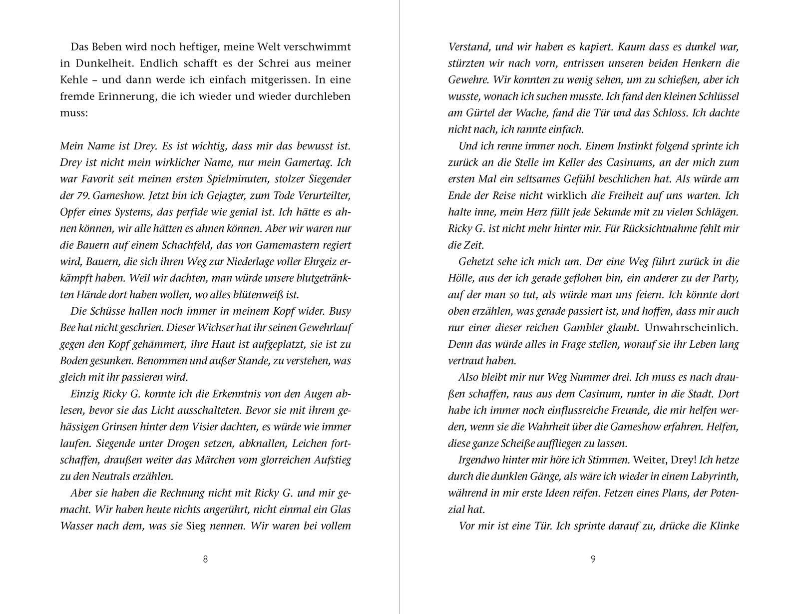 Beispielinhalt (Bild) Gameshow - Das Versprechen von Glück