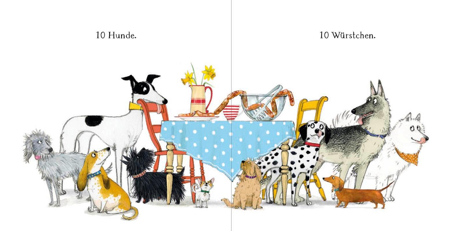 Beispielinhalt (Bild) 10 Hunde