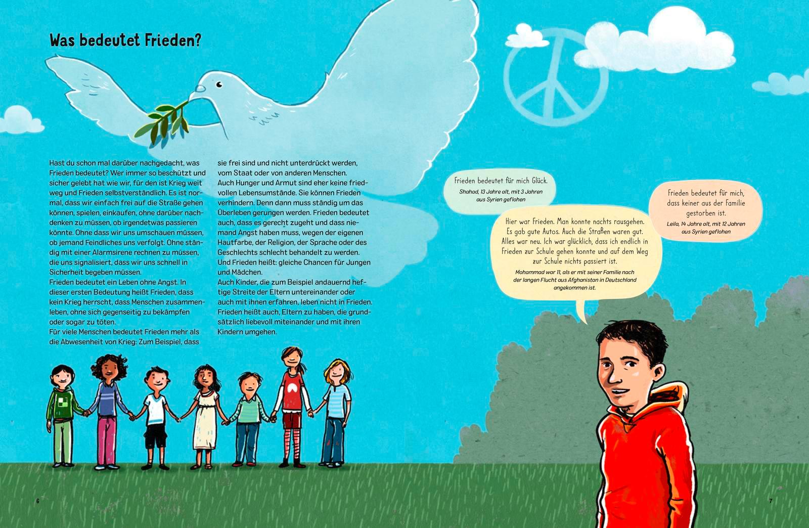 Beispielinhalt (Bild) Wann ist endlich Frieden?