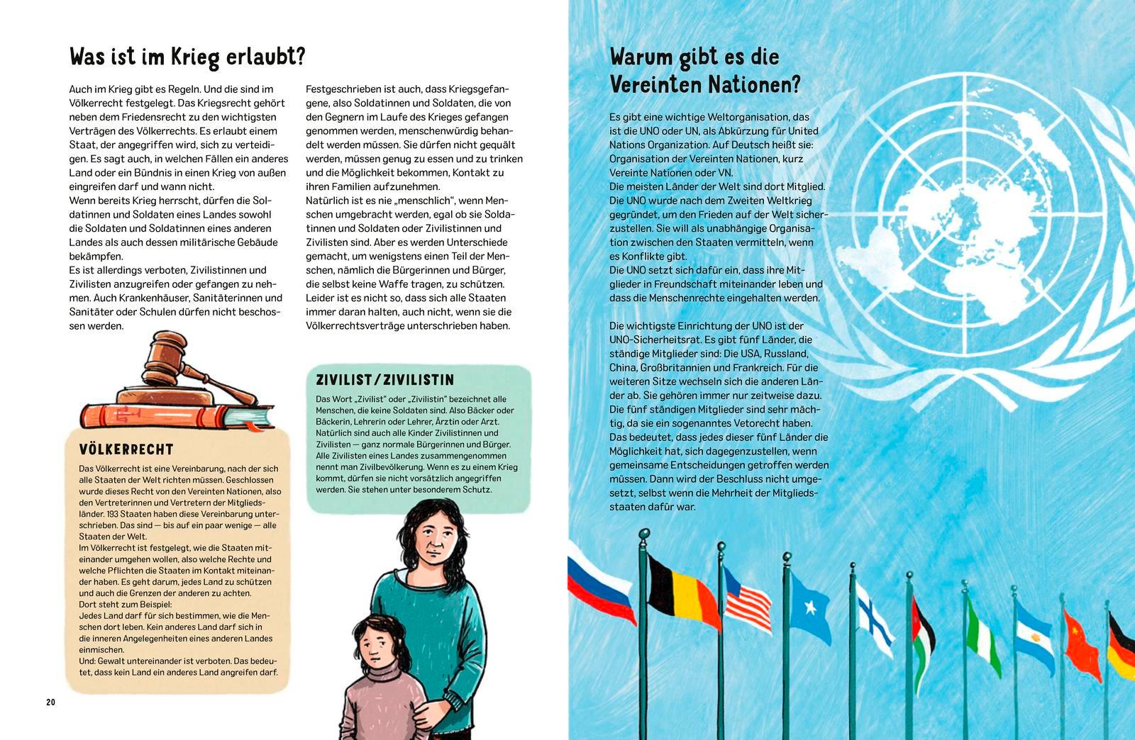 Beispielinhalt (Bild) Wann ist endlich Frieden?