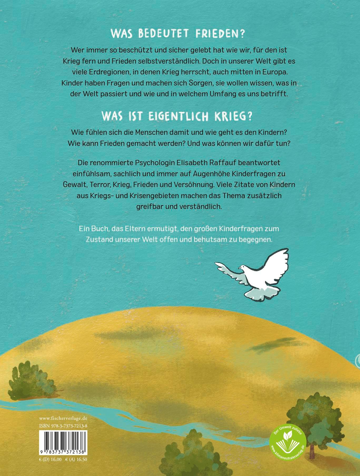 Rückseitencover Wann ist endlich Frieden?