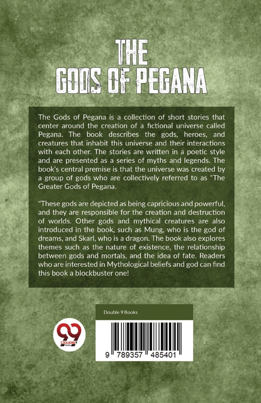 Rückseitencover The Gods Of Pegana