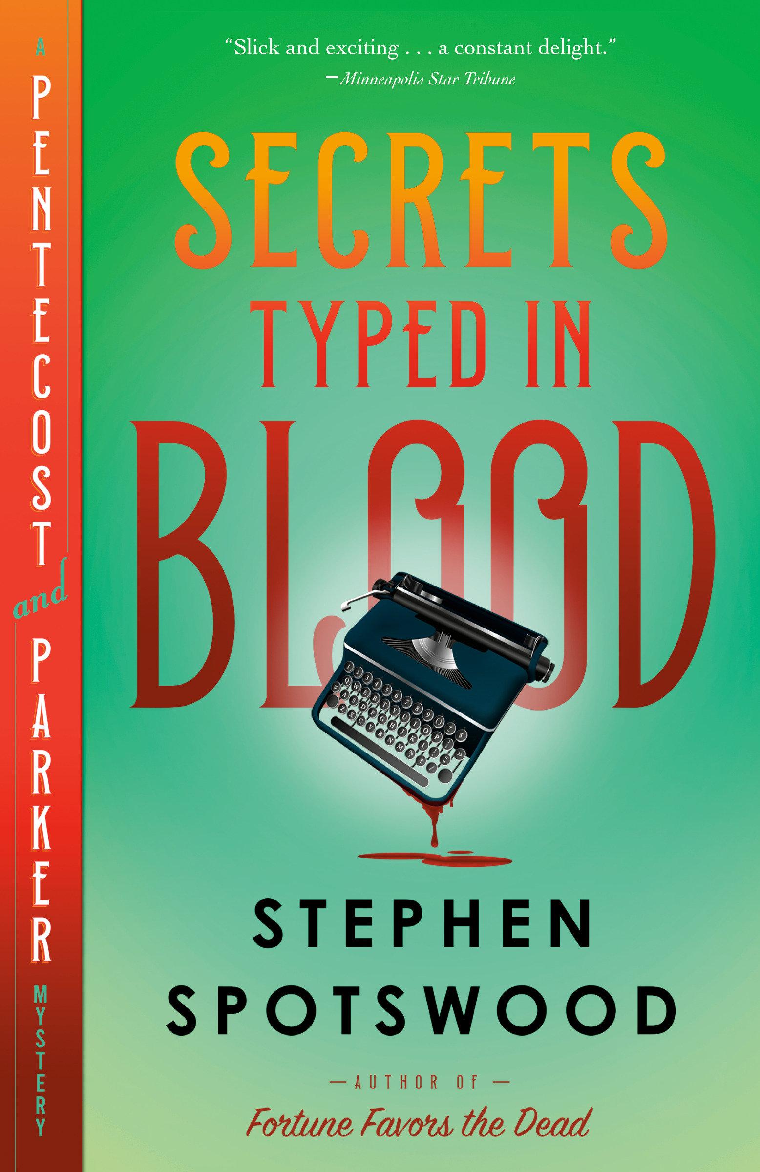Vorderes Coverbild Secrets Typed in Blood
