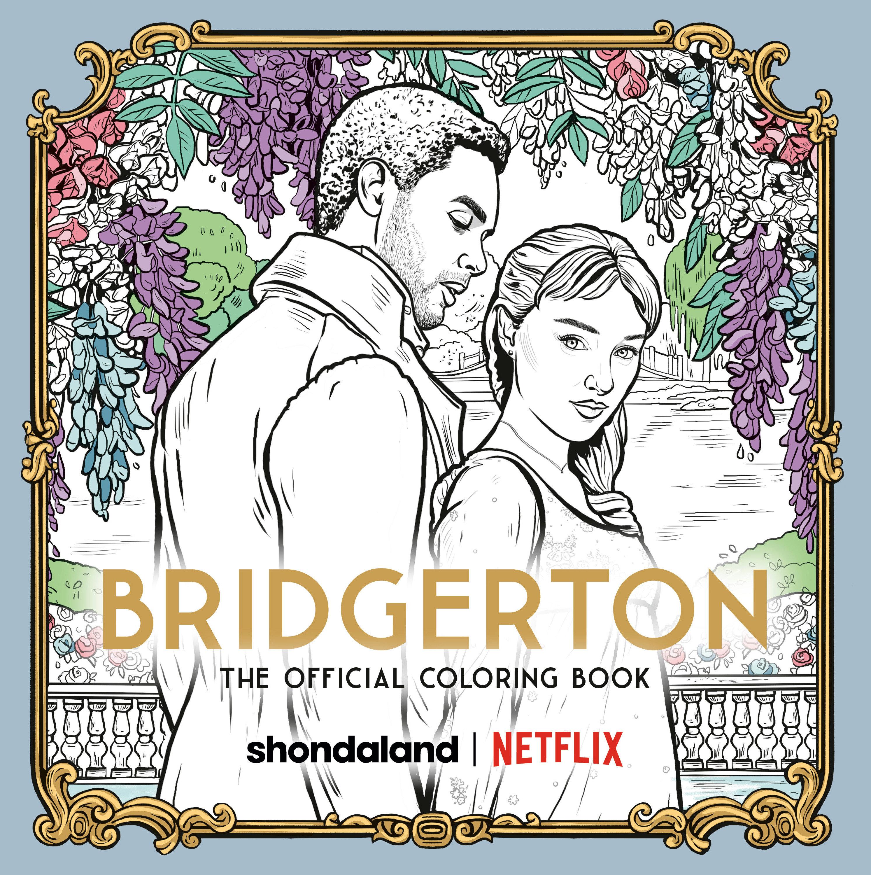 Vorderes Coverbild Bridgerton: The Official Coloring Book