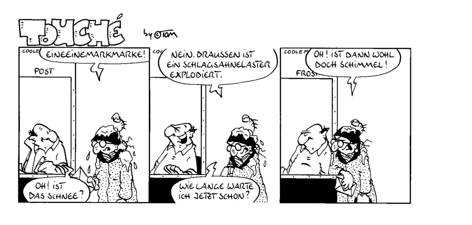 Beispielinhalt (Bild) TOM Touché 9000: Comicstrips und Cartoons