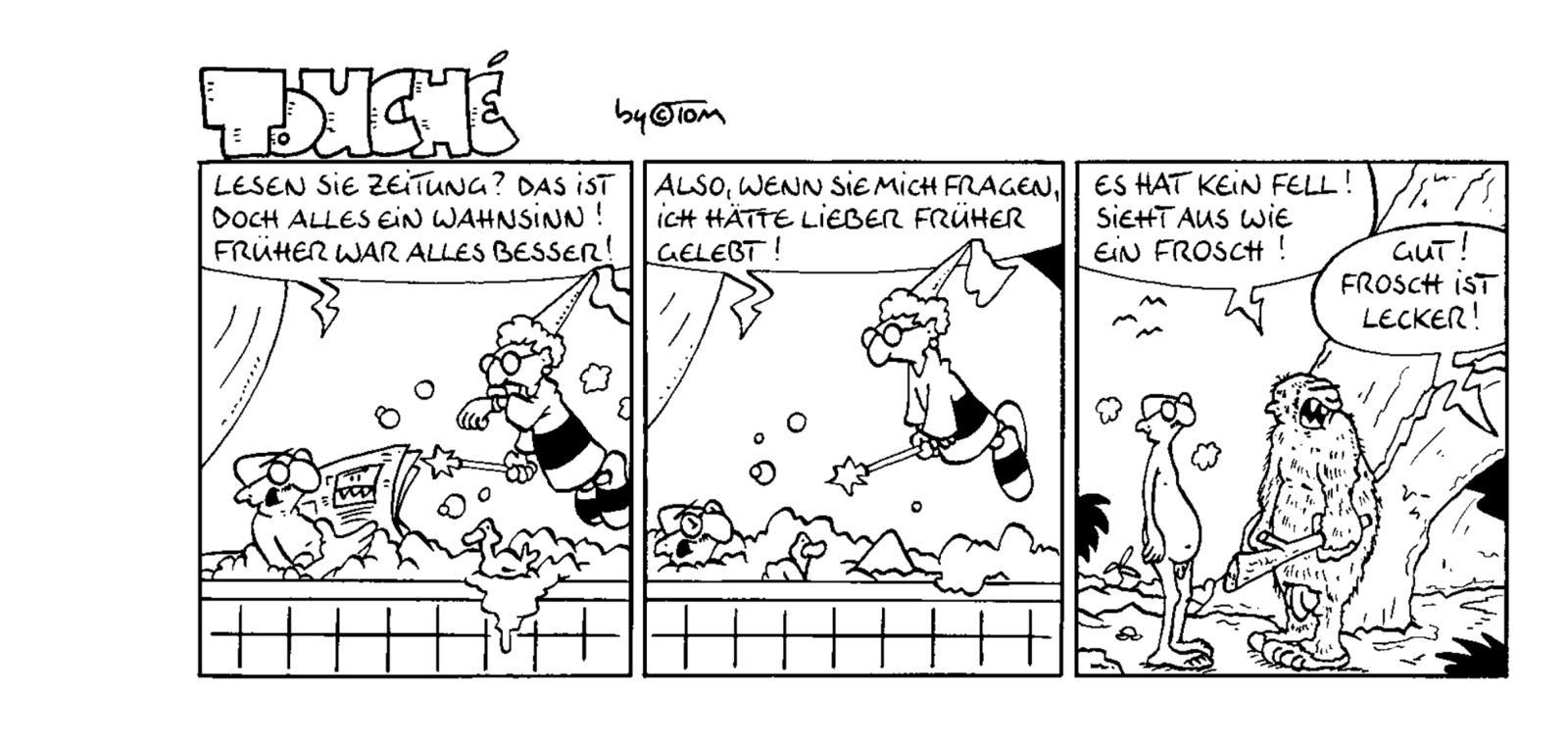 Beispielinhalt (Bild) TOM Touché 9000: Comicstrips und Cartoons