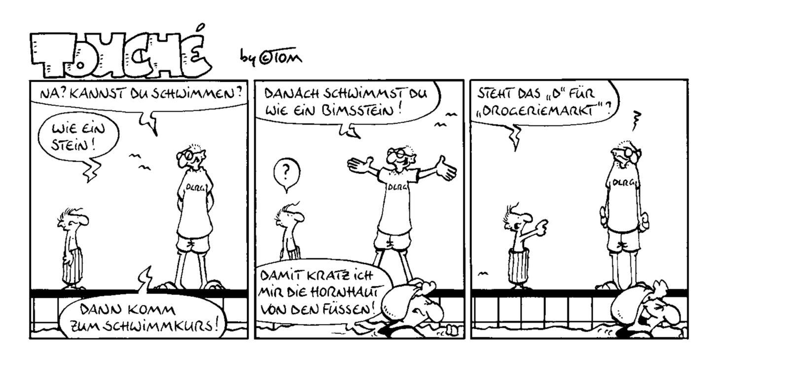 Beispielinhalt (Bild) TOM Touché 9000: Comicstrips und Cartoons