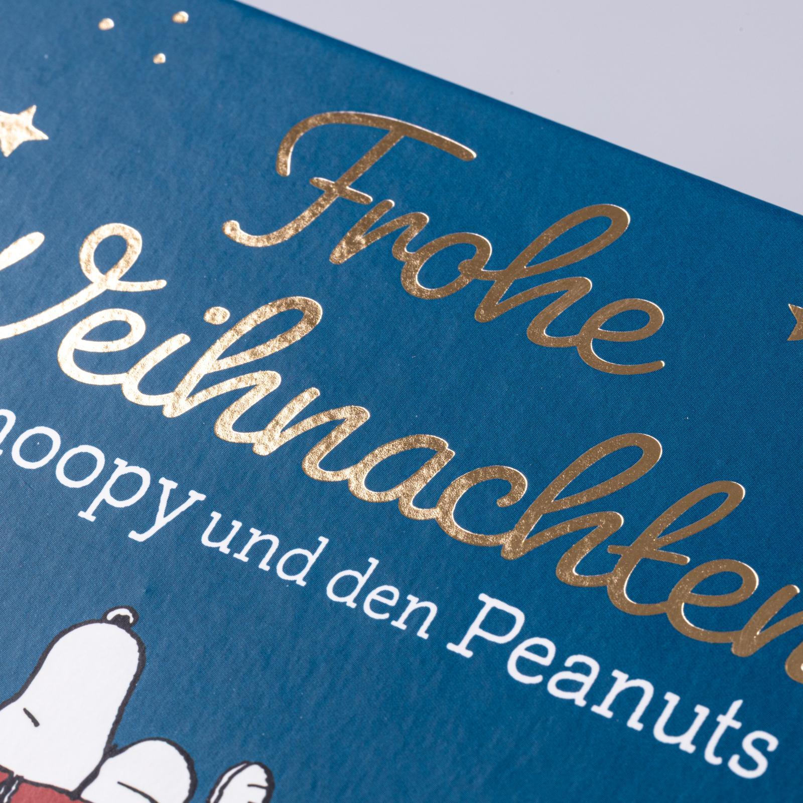 Beispielinhalt (Bild) Peanuts Geschenkbuch: Frohe Weihnachten mit Snoopy und den Peanuts