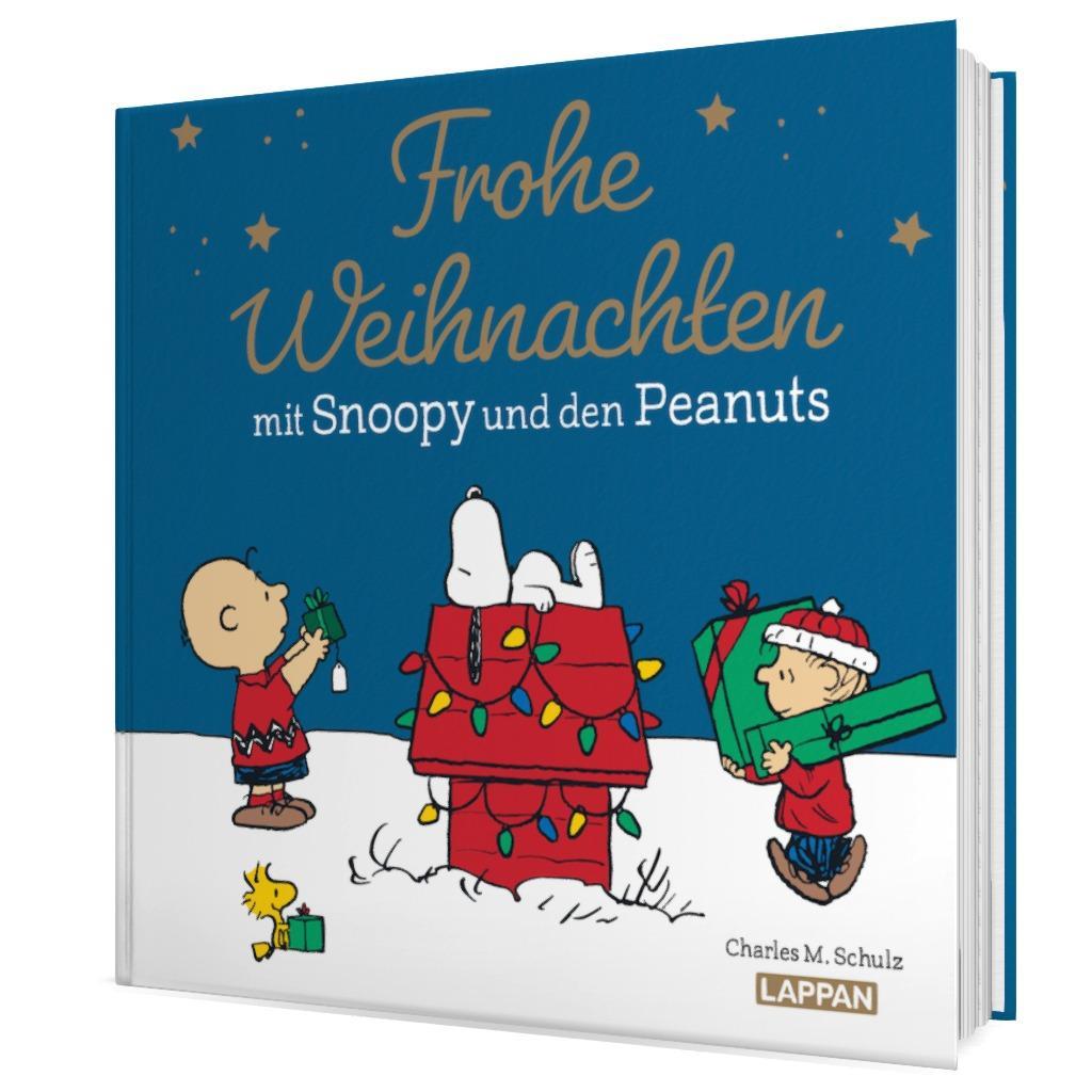 Beispielinhalt (Bild) Peanuts Geschenkbuch: Frohe Weihnachten mit Snoopy und den Peanuts