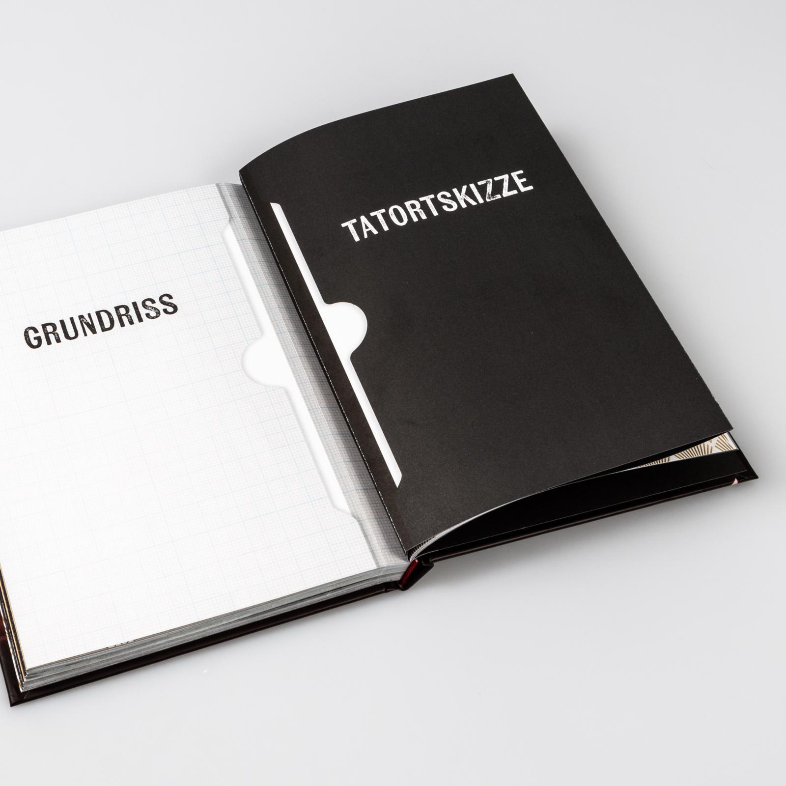 Beispielinhalt (Bild) Krimi-Dinner-Buch: Dinner for One