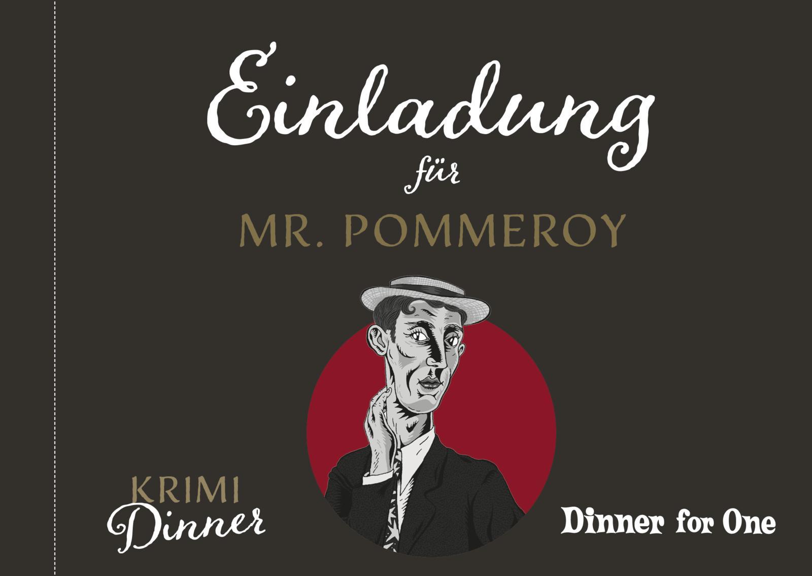 Beispielinhalt (Bild) Krimi-Dinner-Buch: Dinner for One