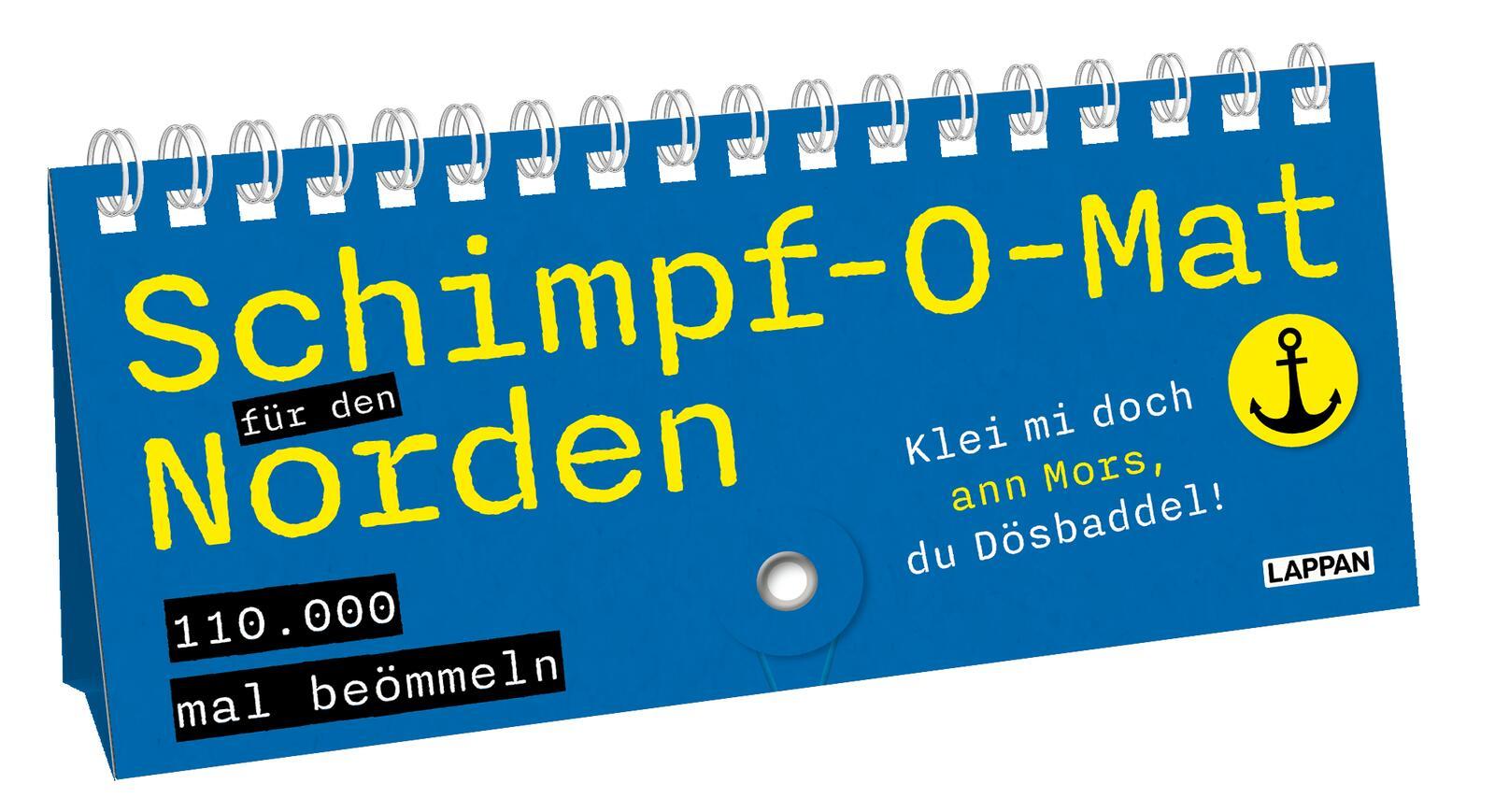 Vorderes Coverbild Schimpf-O-Mat für den Norden