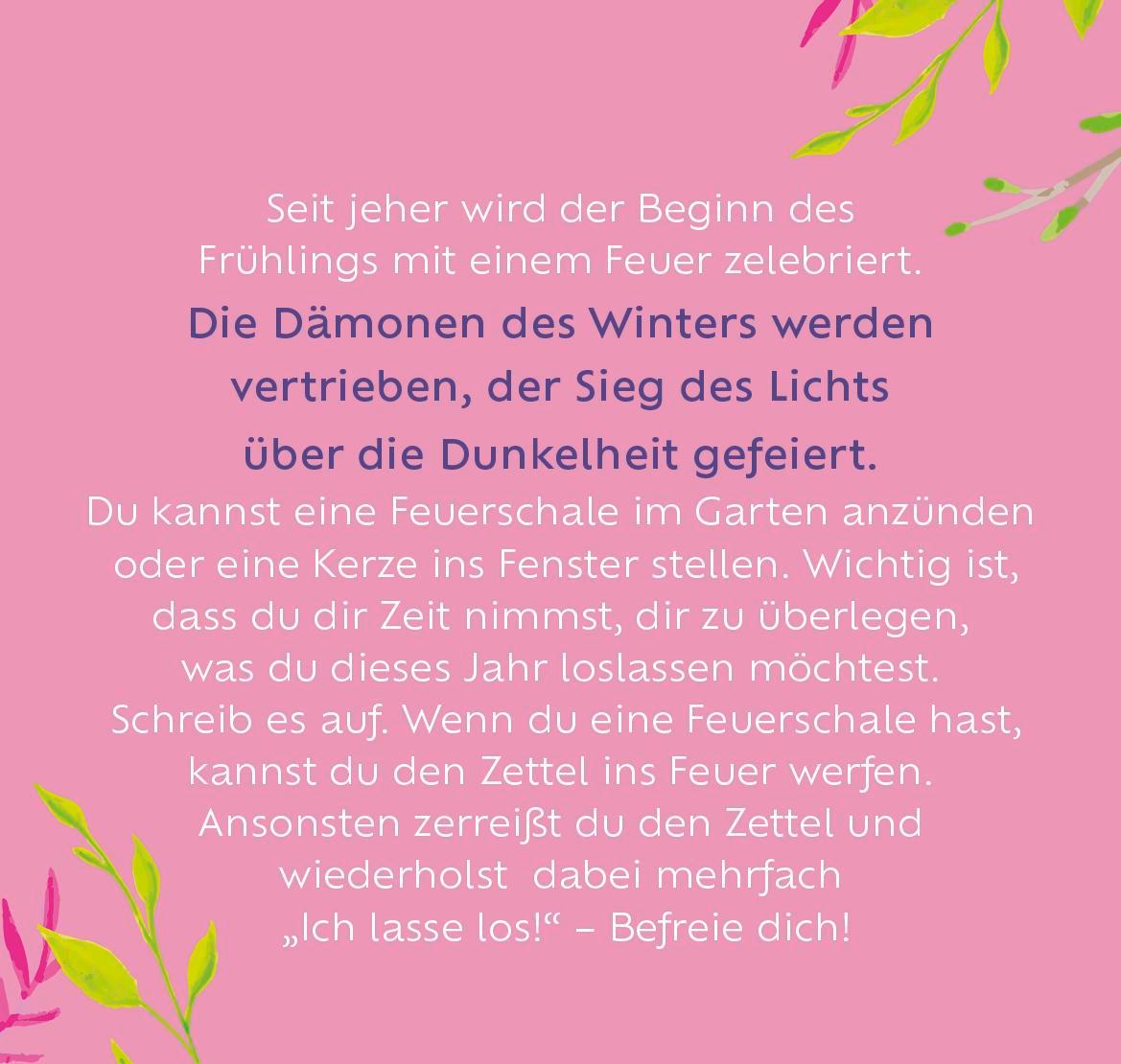 Beispielinhalt (Bild) Sonnenschein und Blütenduft