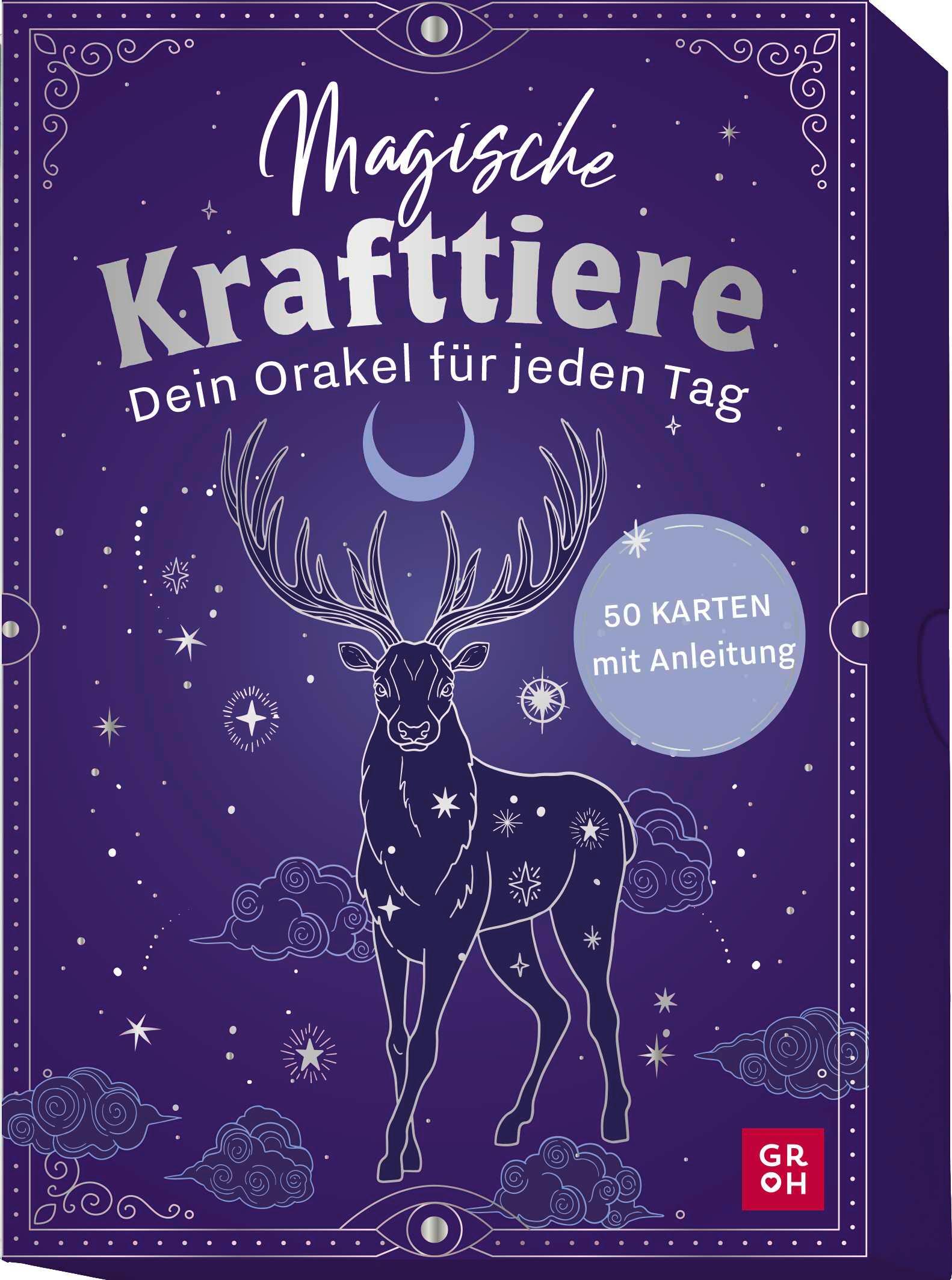 Vorderes Coverbild Magische Krafttiere - Dein Orakel für jeden Tag
