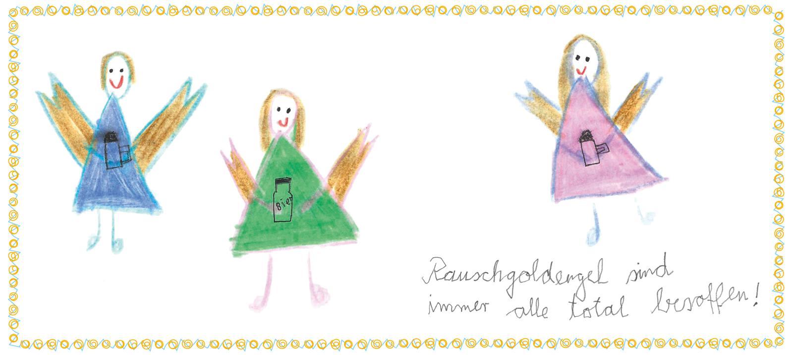 Beispielinhalt (Bild) Das Jesusbäbi hat gleich einen Krippenplatz bekomen