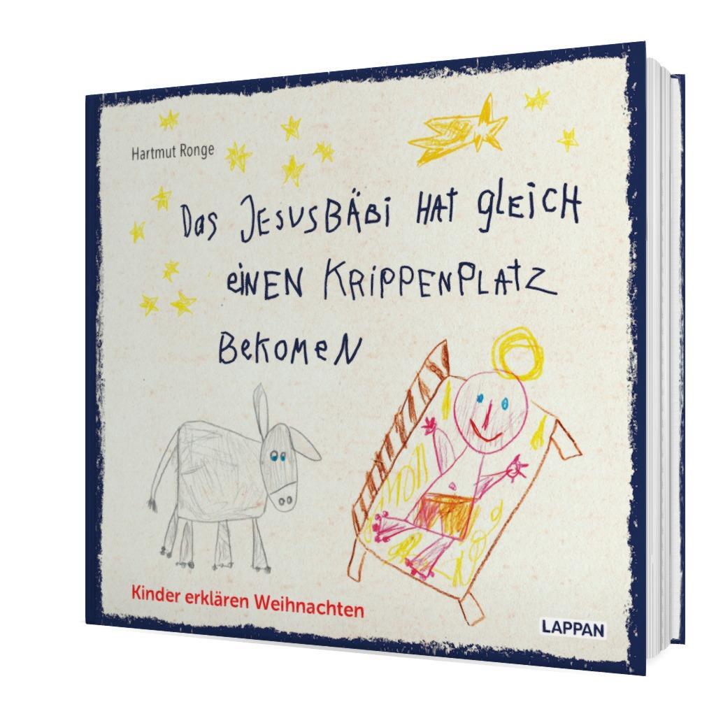 Beispielinhalt (Bild) Das Jesusbäbi hat gleich einen Krippenplatz bekomen