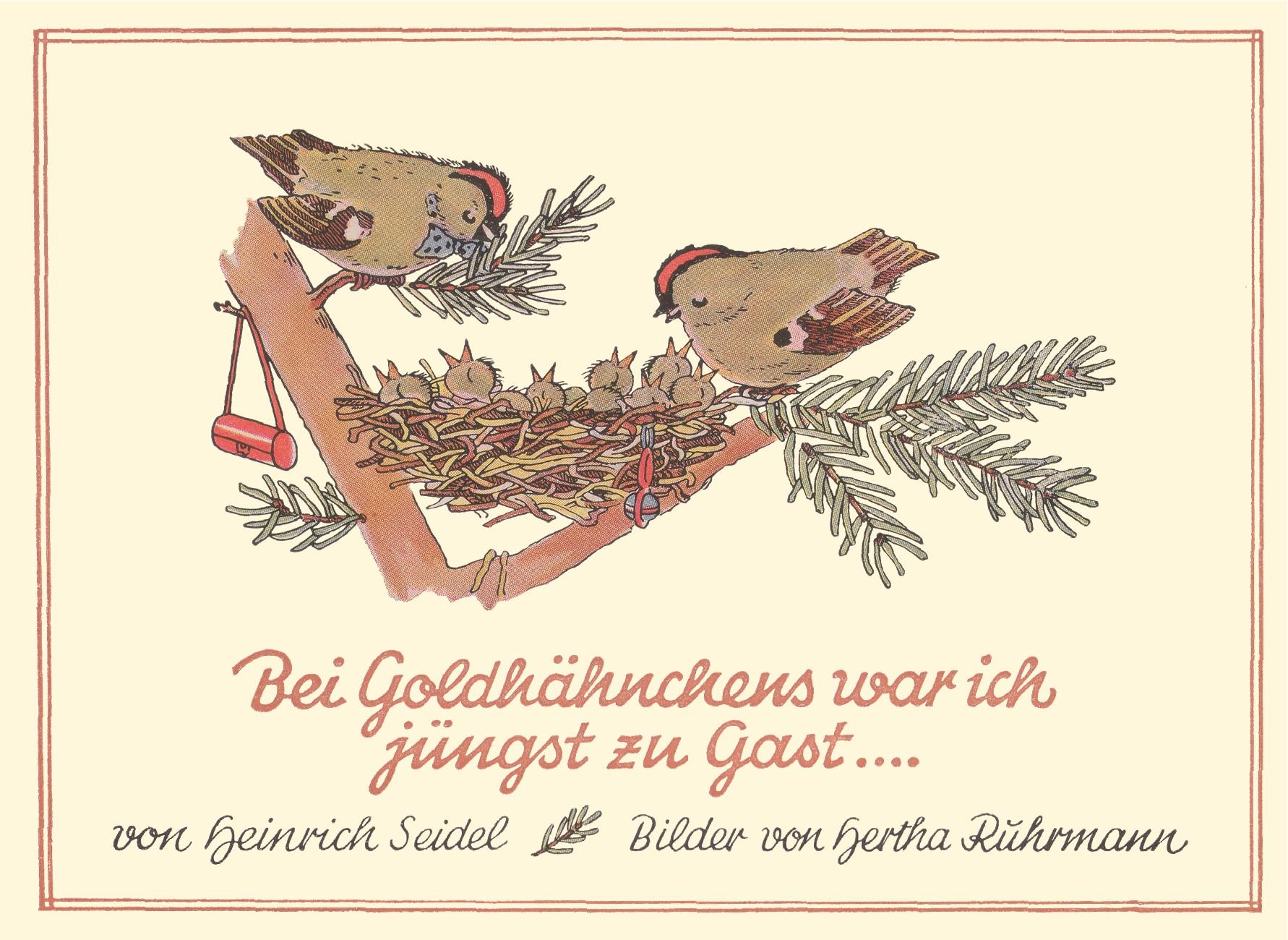 Vorderes Coverbild Bei Goldhähnchen war ich jüngst zu Gast ...