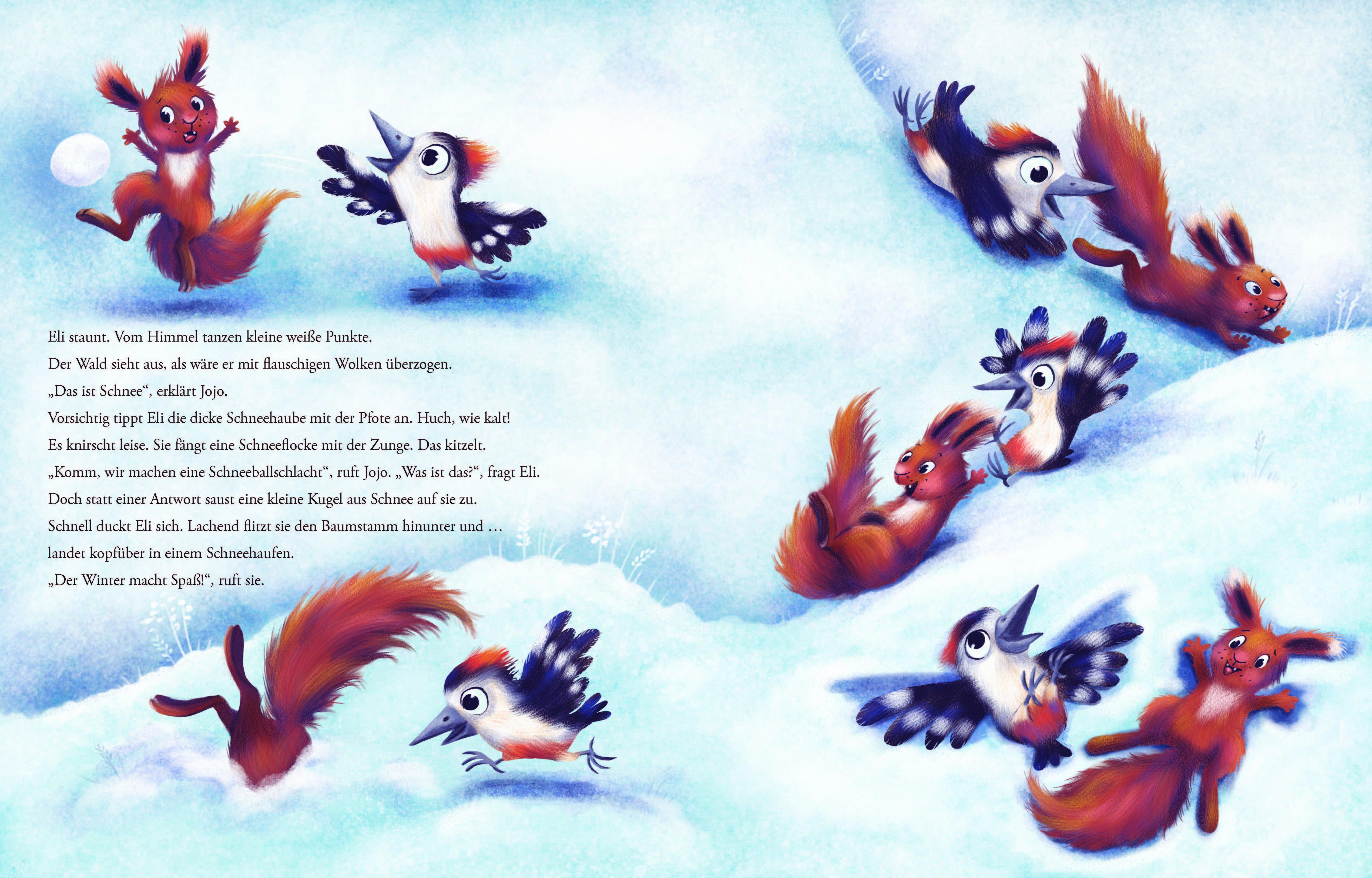 Beispielinhalt (Bild) Wach auf, wenn das Christkind kommt!