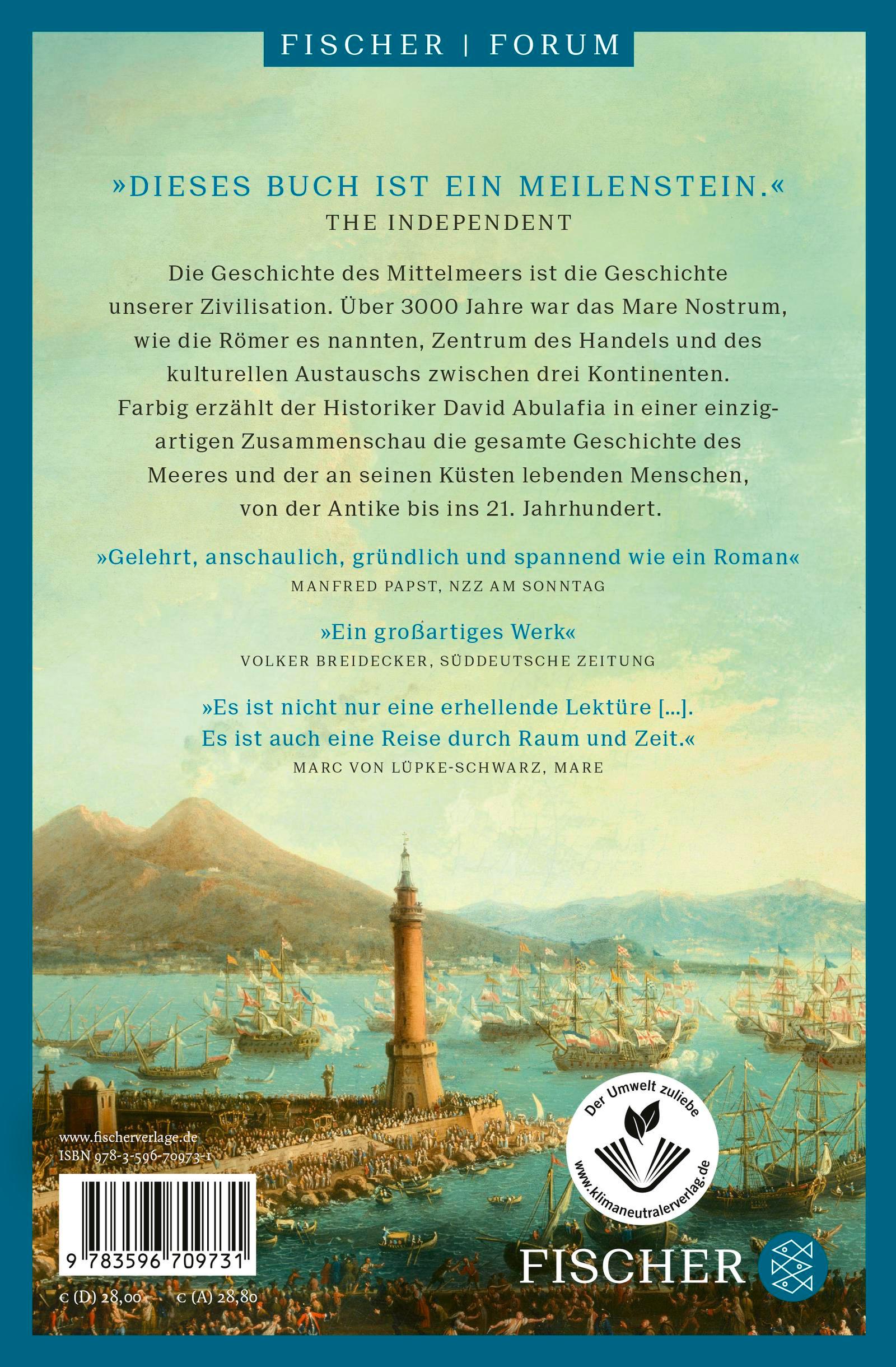 Rückseitencover Das Mittelmeer