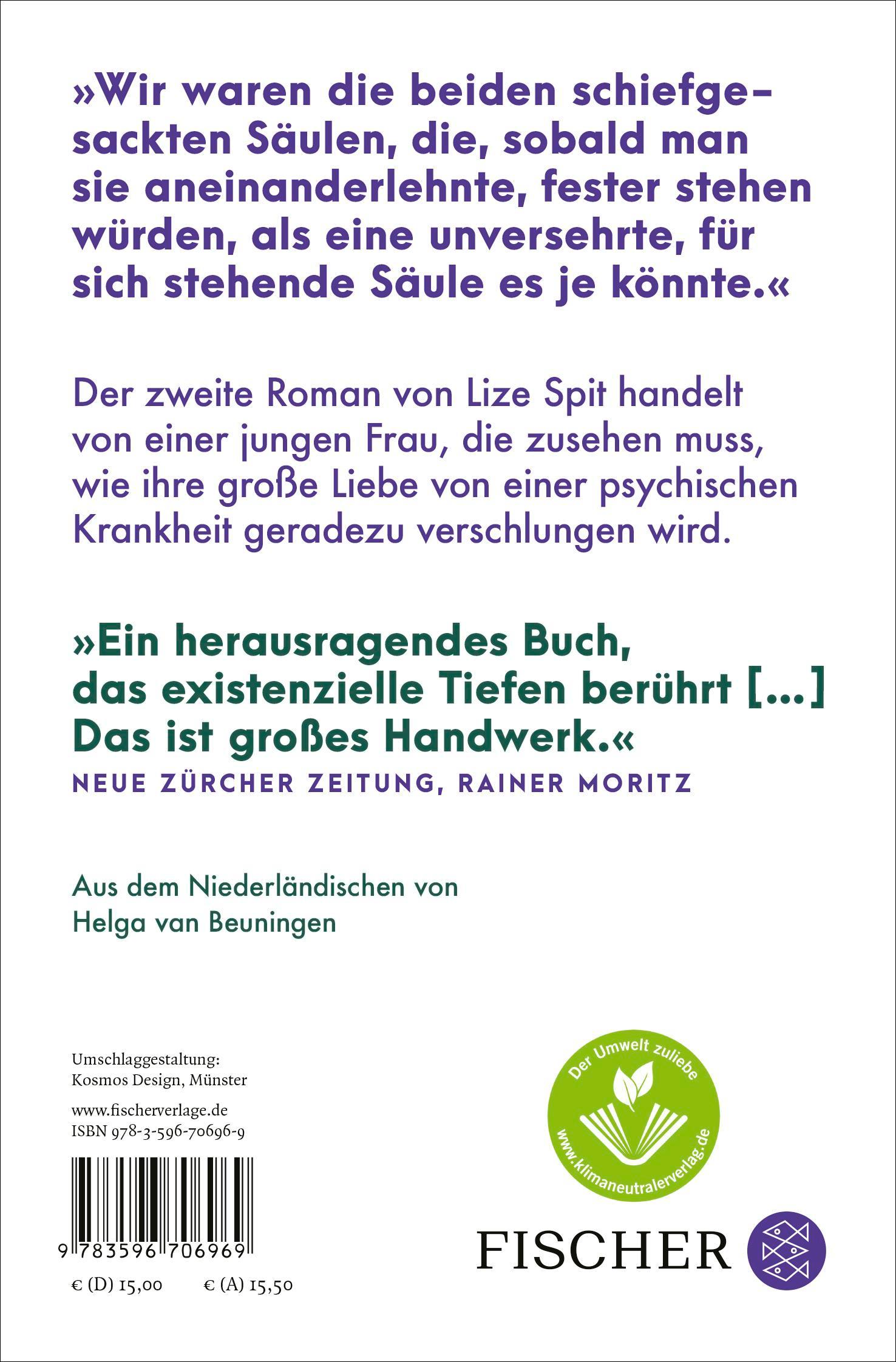 Rückseitencover Ich bin nicht da