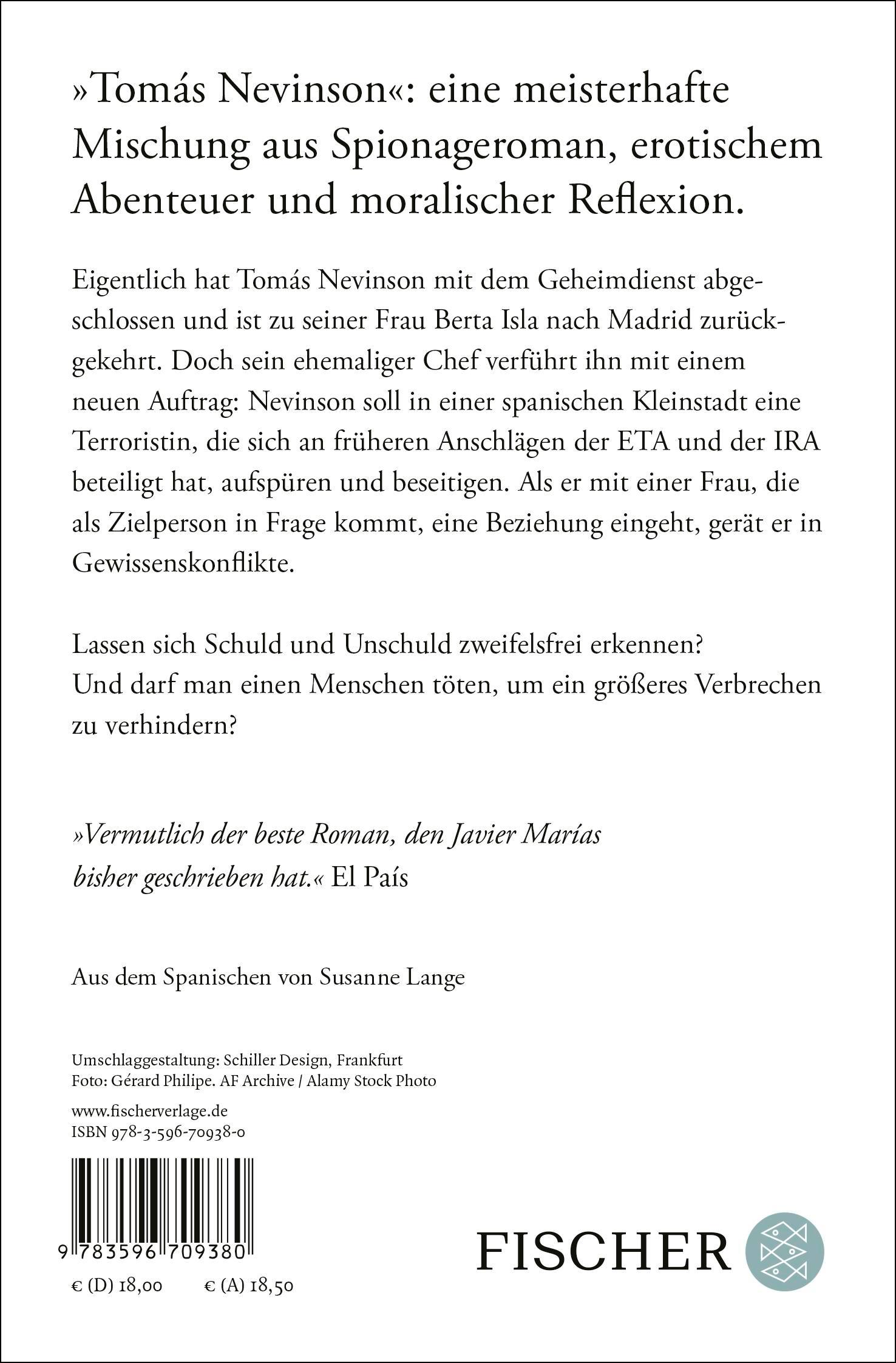 Rückseitencover Tomás Nevinson