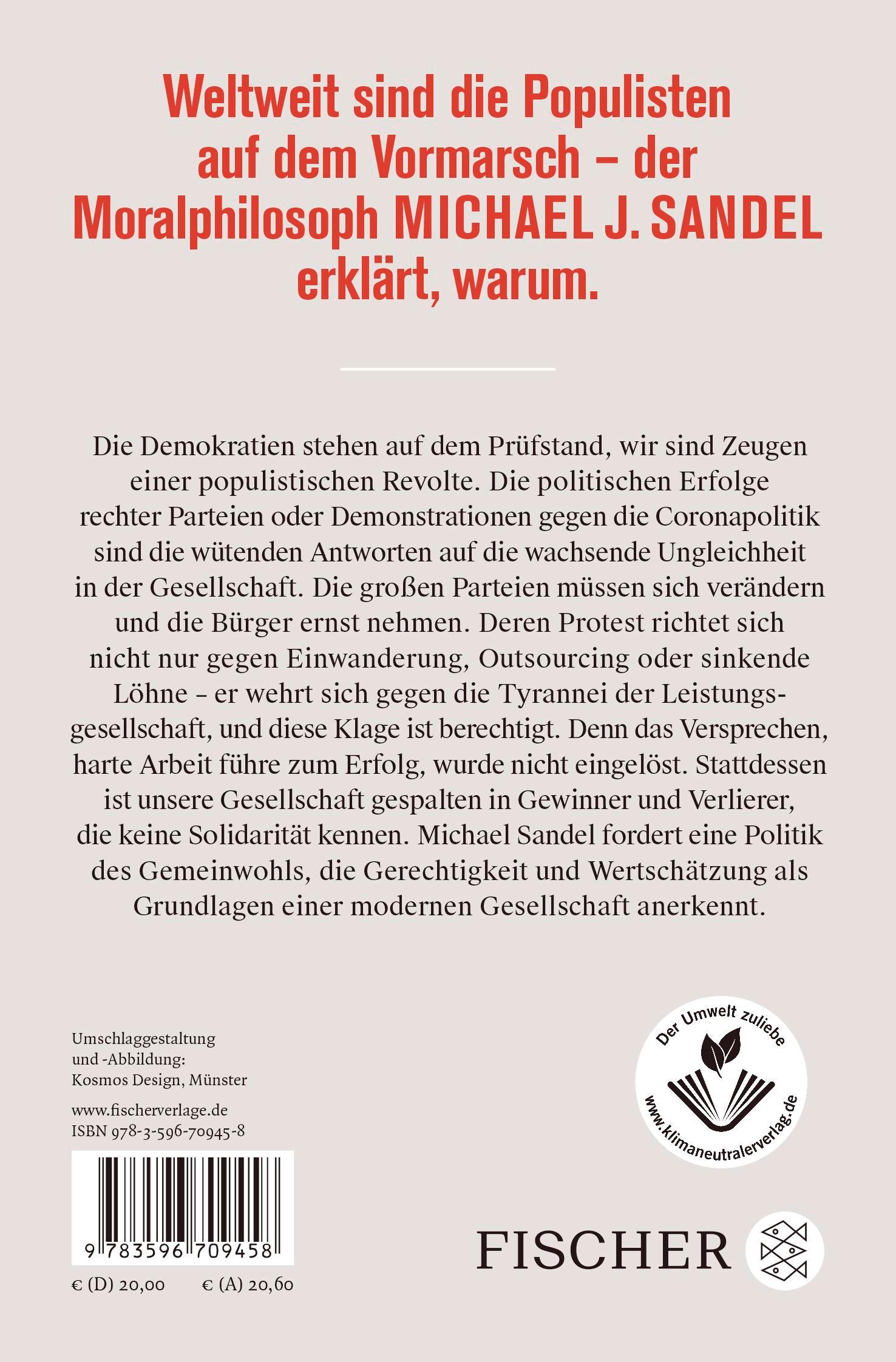 Rückseitencover Vom Ende des Gemeinwohls