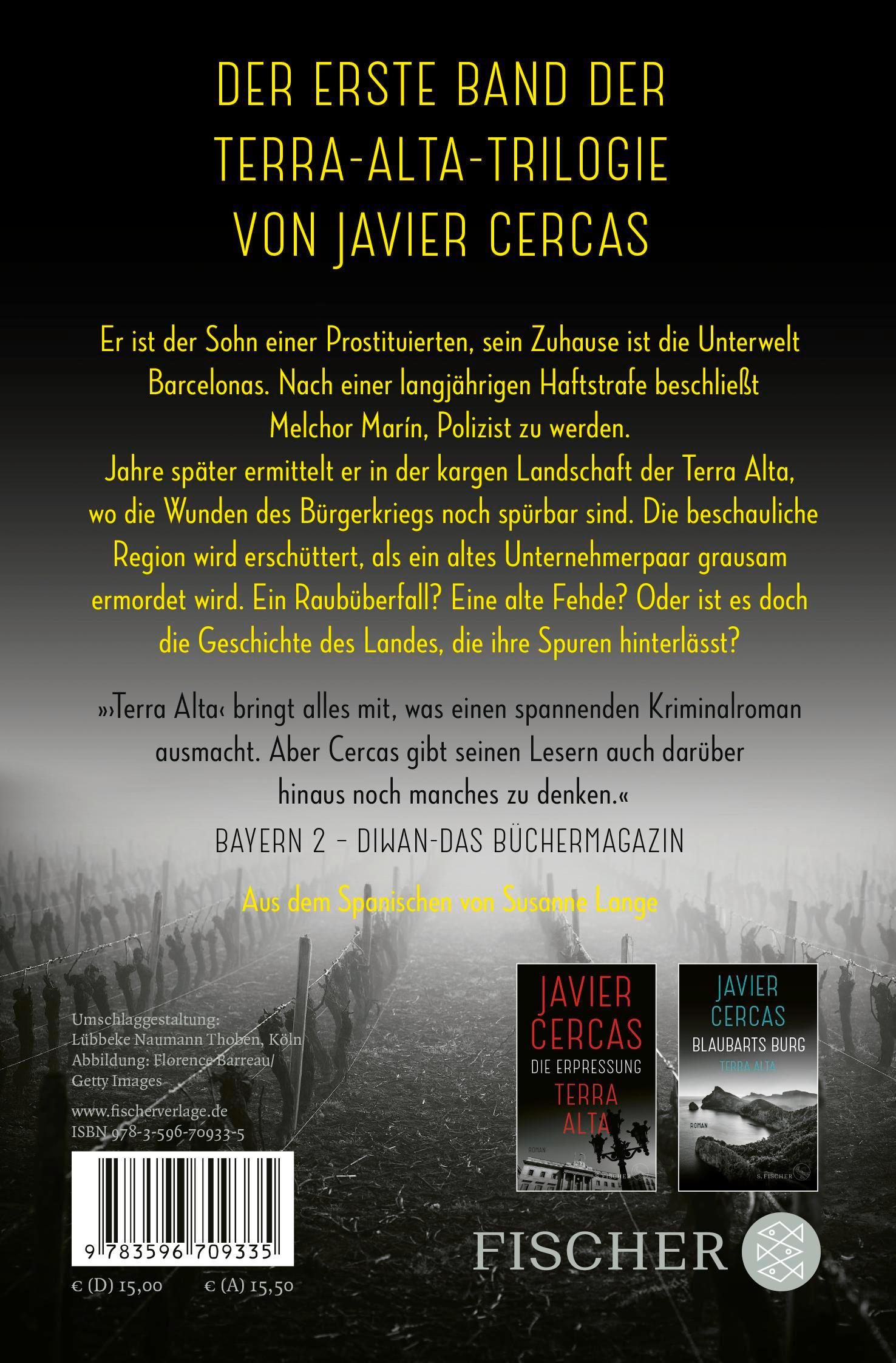 Rückseitencover Terra Alta