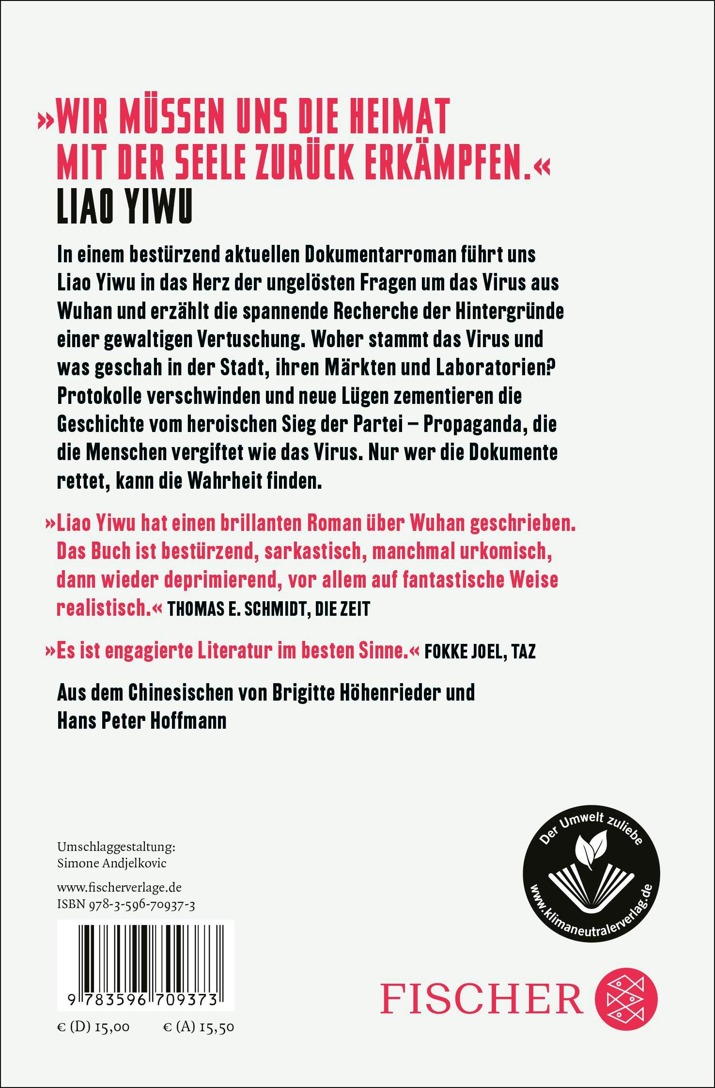 Rückseitencover Wuhan