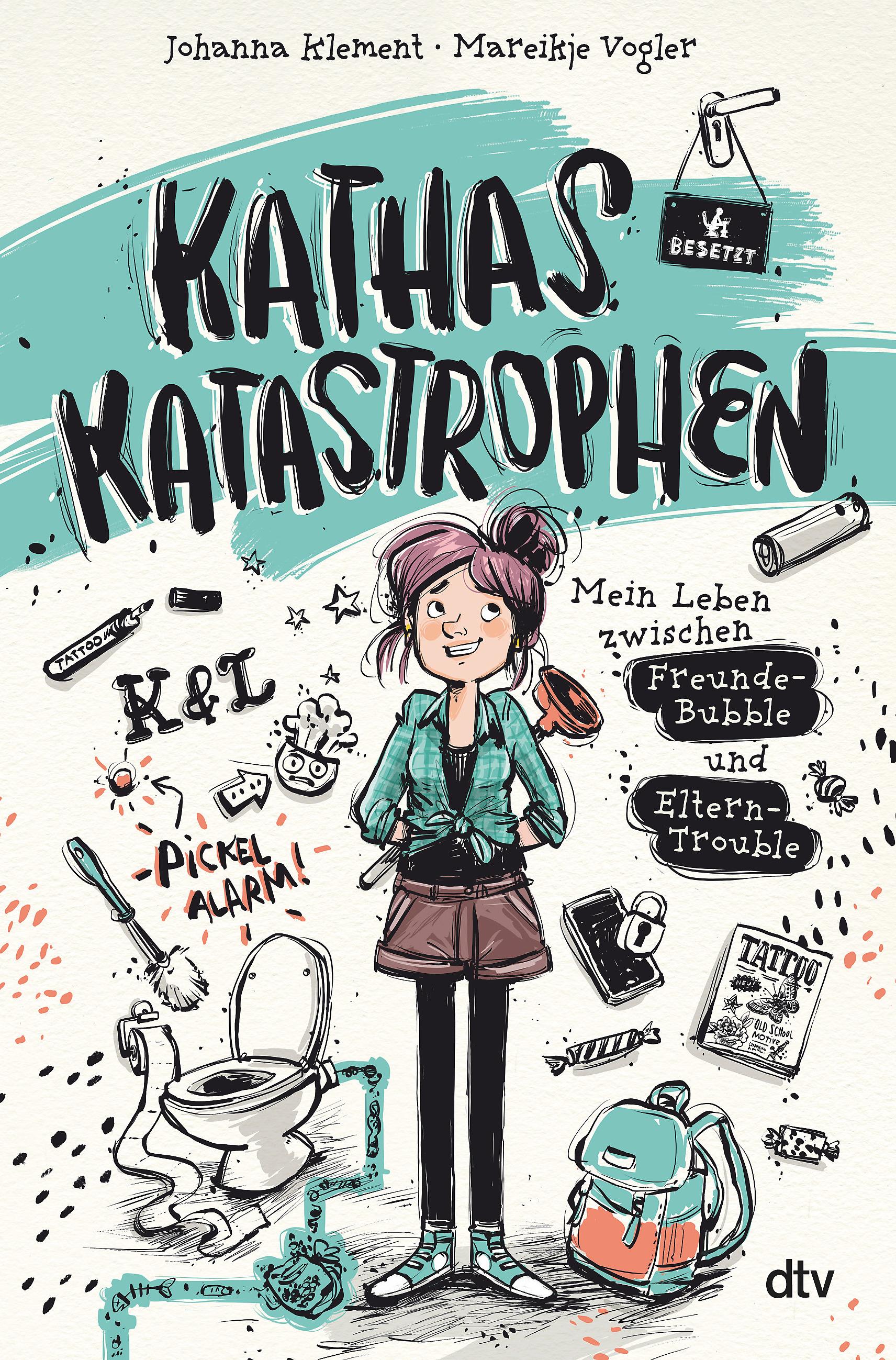Vorderes Coverbild Kathas Katastrophen - Mein Leben zwischen Freunde-Bubble und Eltern-Trouble