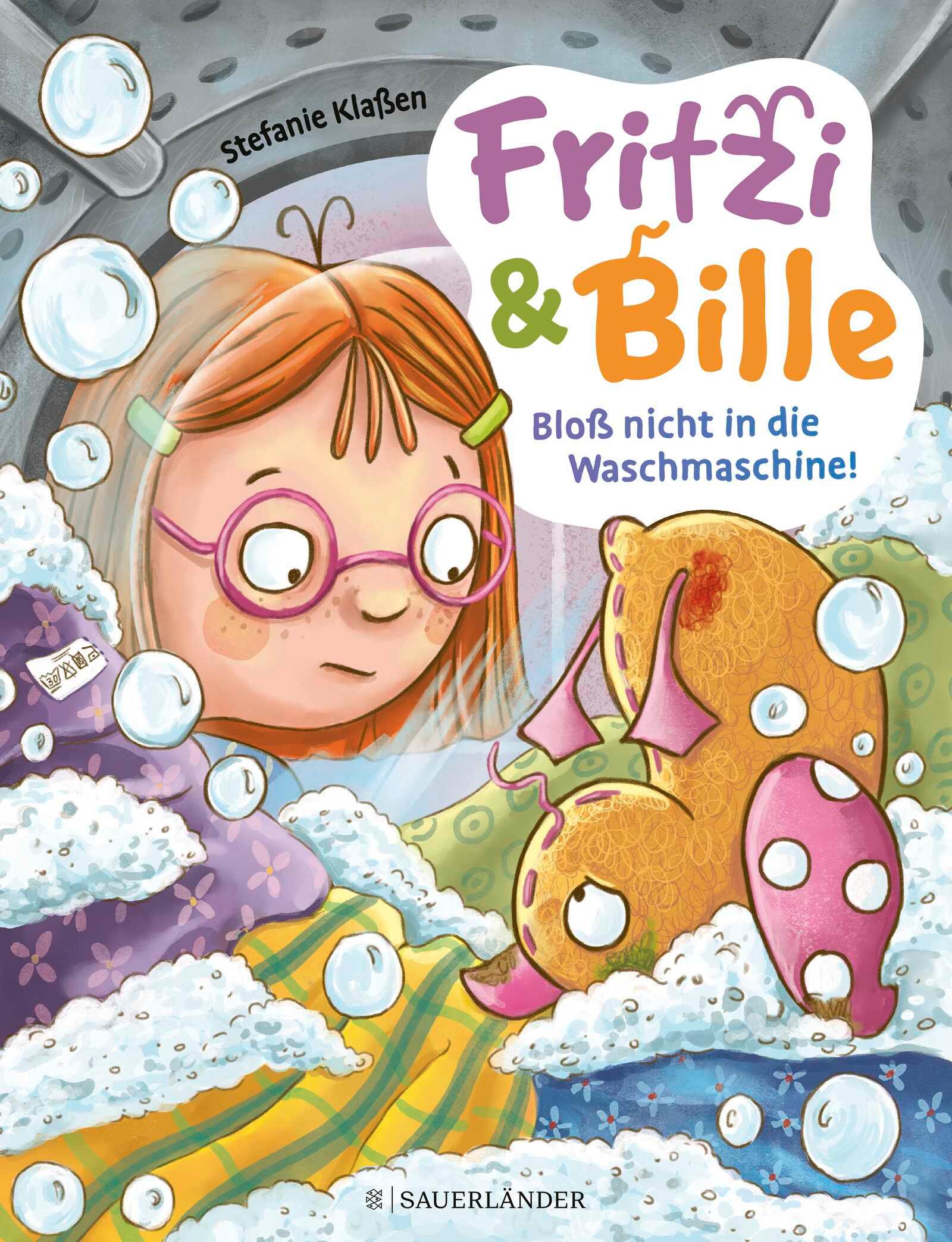 Vorderes Coverbild Fritzi und Bille - Bloß nicht in die Waschmaschine