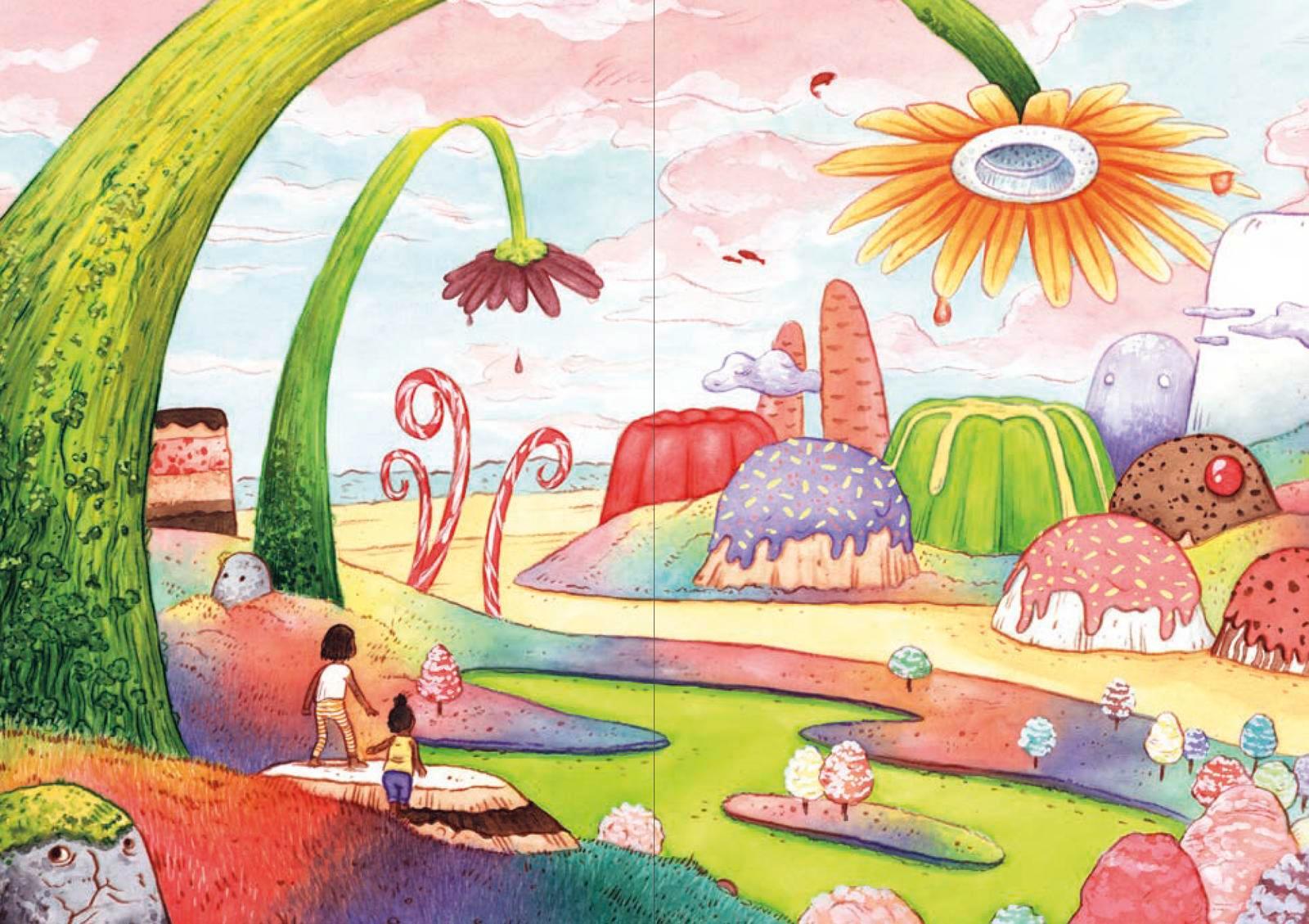 Beispielinhalt (Bild) Komm mit ins Paradies der Träumer