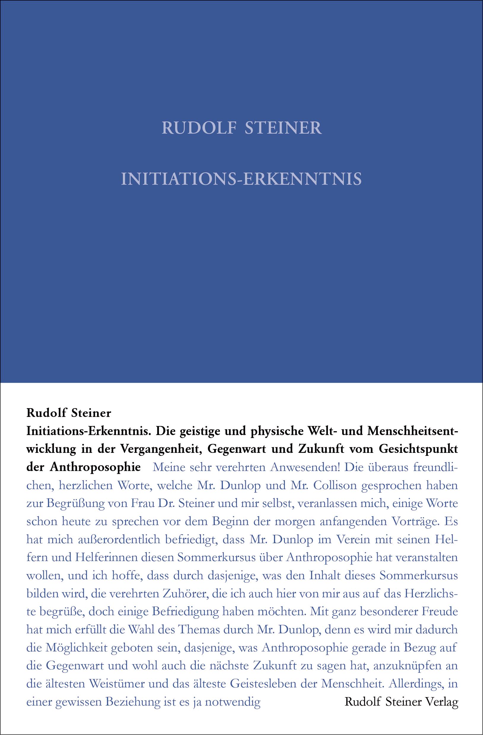 Vorderes Coverbild Initiations-Erkenntnis