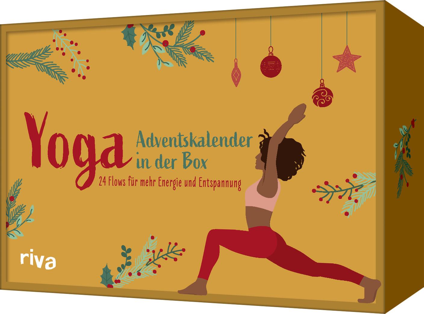 Vorderes Coverbild Yoga - Adventskalender in der Box