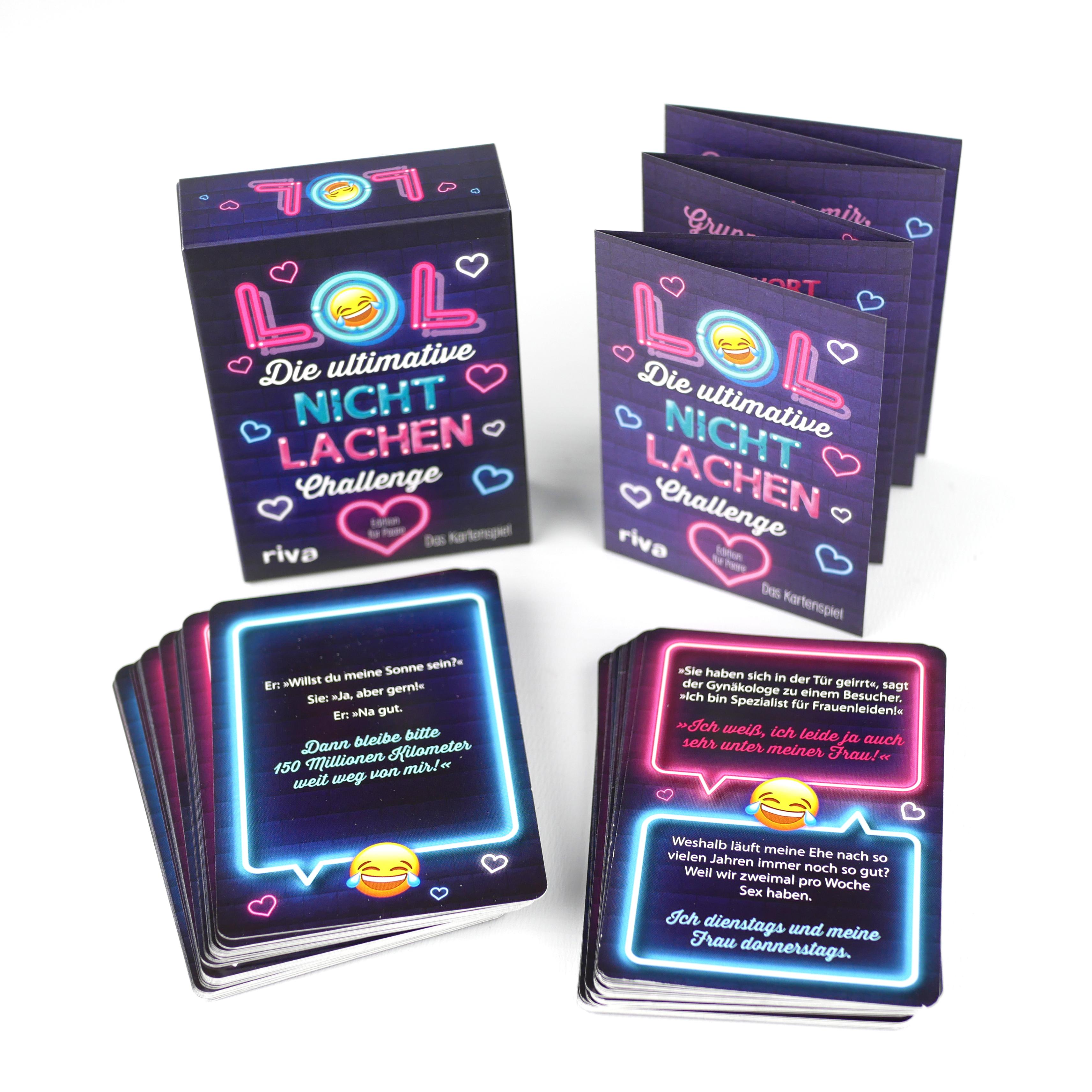 Beispielinhalt (Bild) LOL - Die ultimative Nicht-lachen-Challenge - Edition für Paare