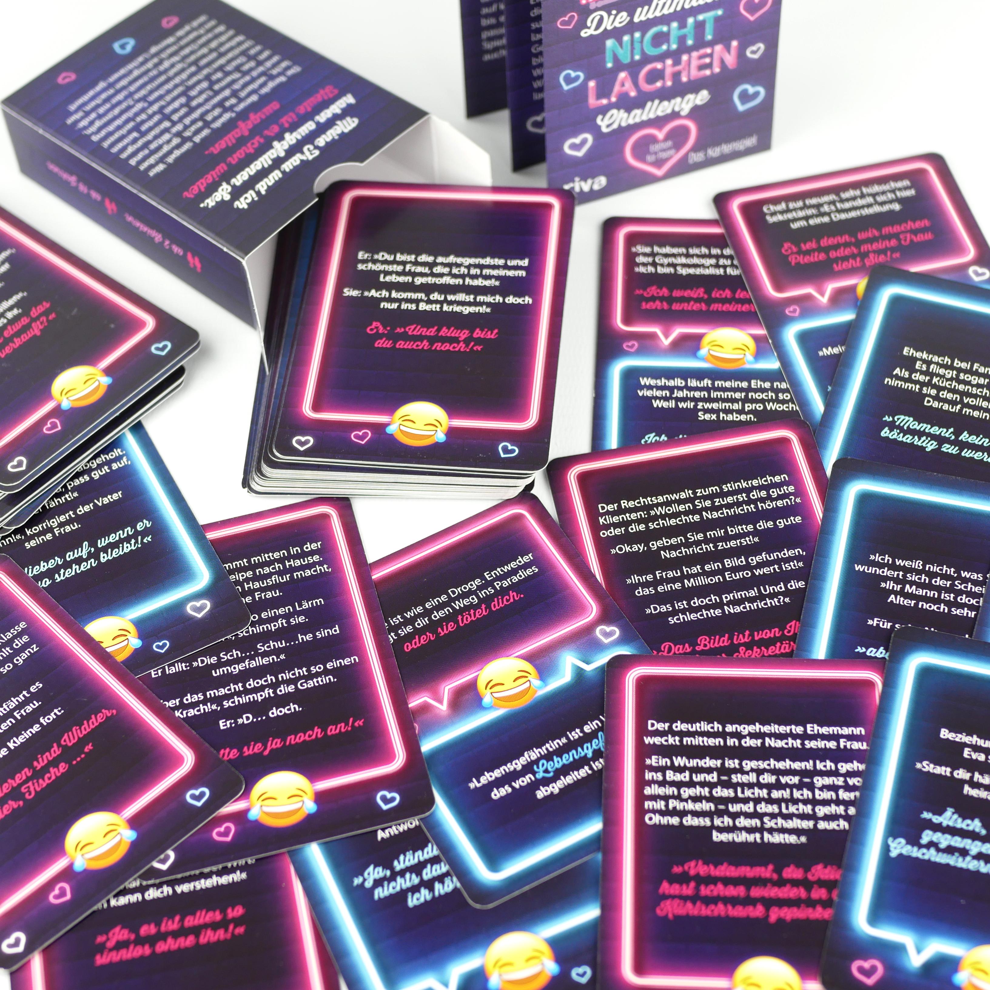 Beispielinhalt (Bild) LOL - Die ultimative Nicht-lachen-Challenge - Edition für Paare