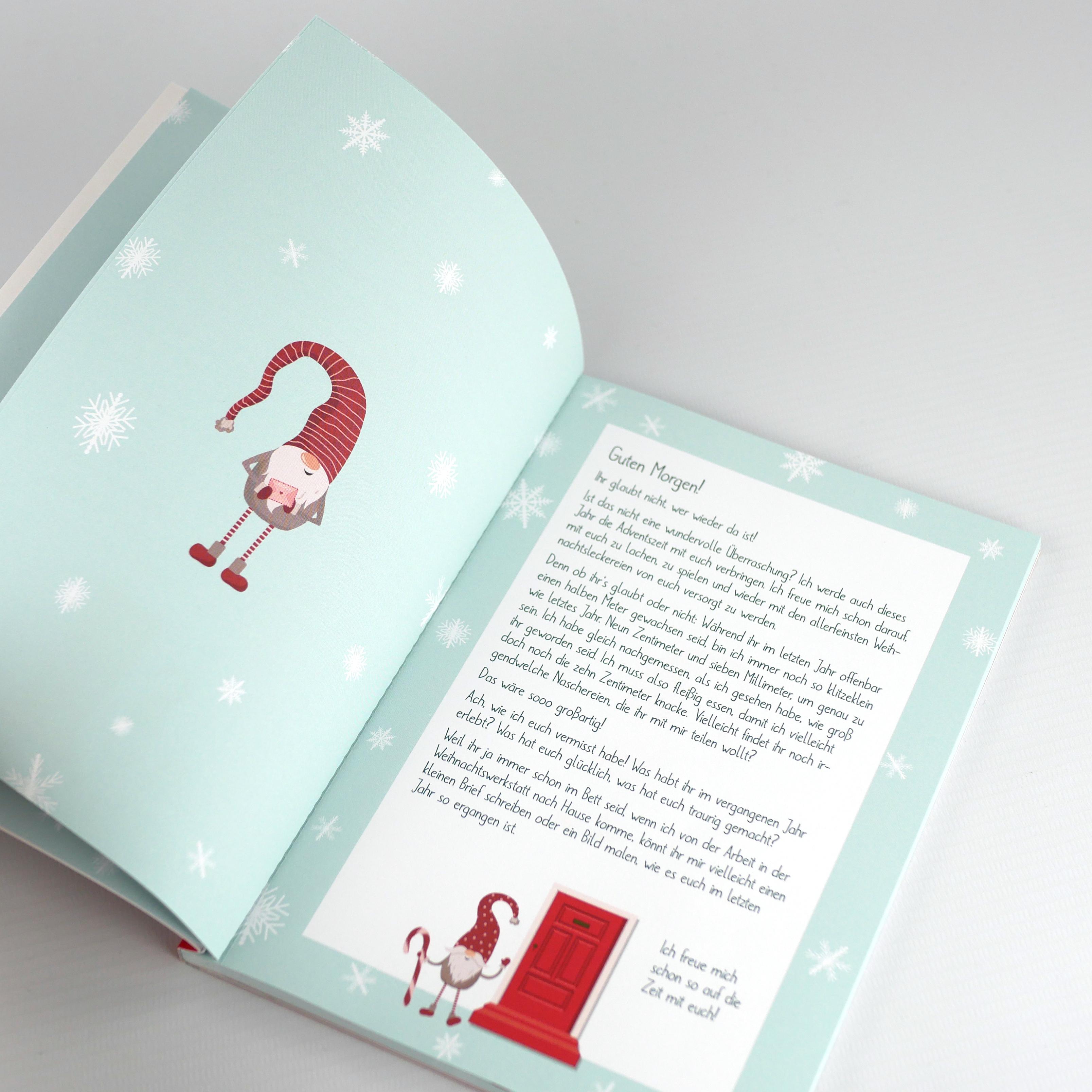 Beispielinhalt (Bild) Heute zieht ein Wichtel bei uns ein