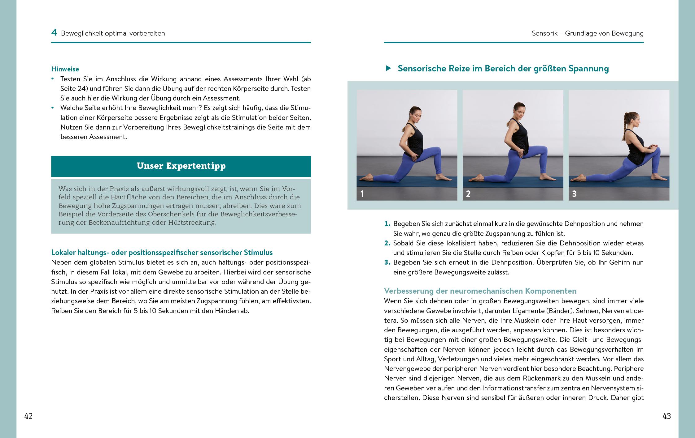 Beispielinhalt (Bild) Beweglichkeit beginnt im Gehirn