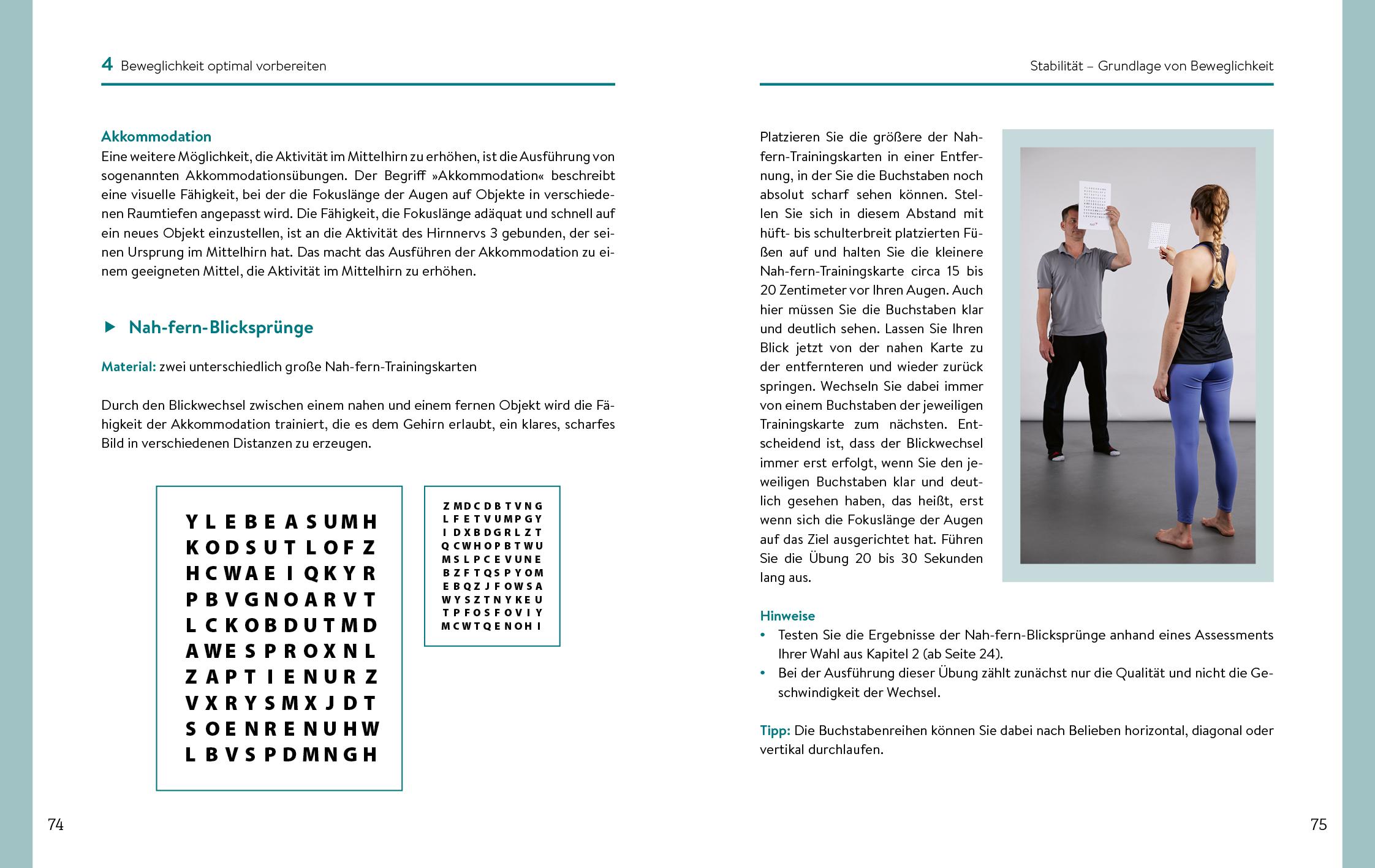 Beispielinhalt (Bild) Beweglichkeit beginnt im Gehirn