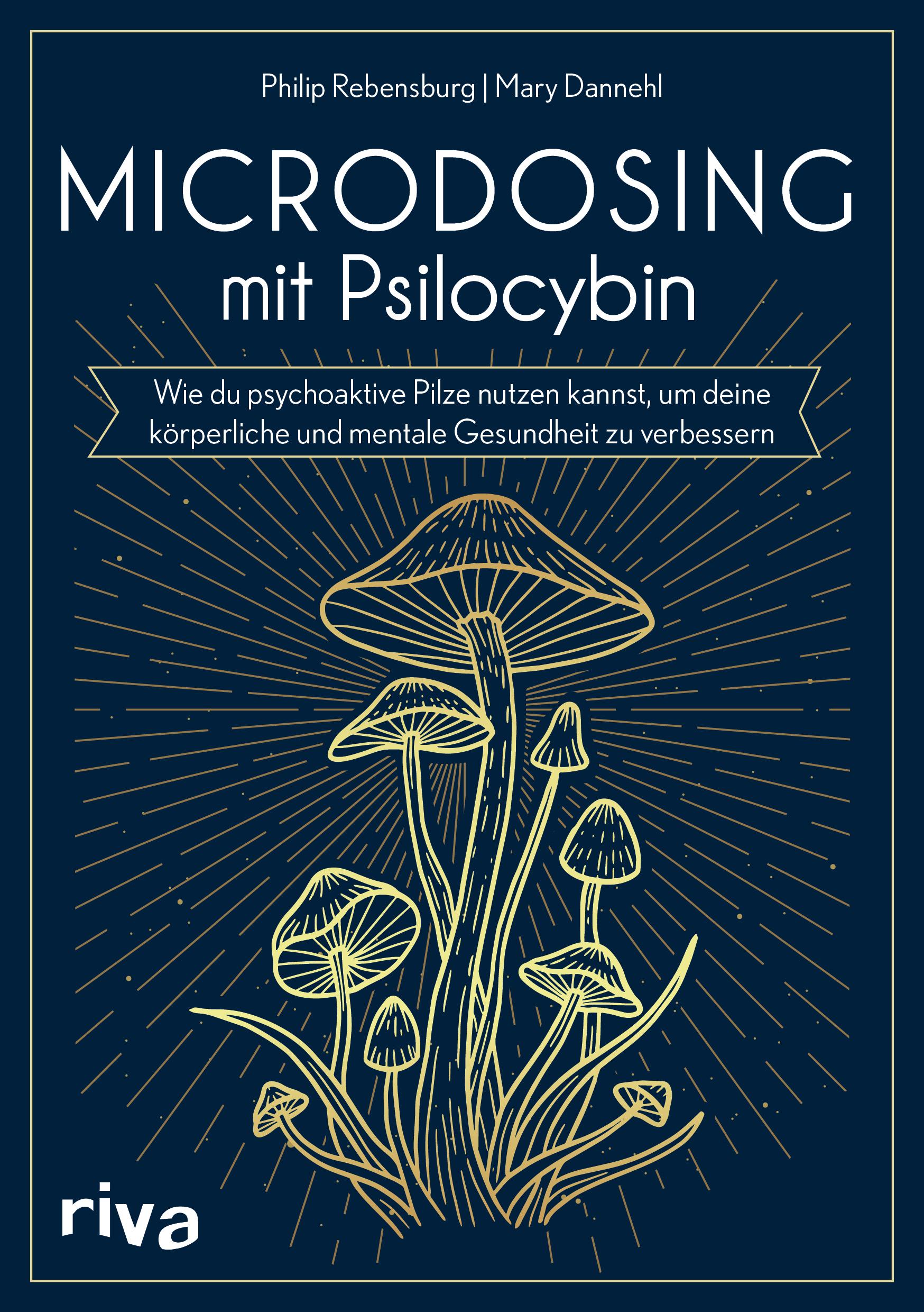 Vorderes Coverbild Microdosing mit Psilocybin