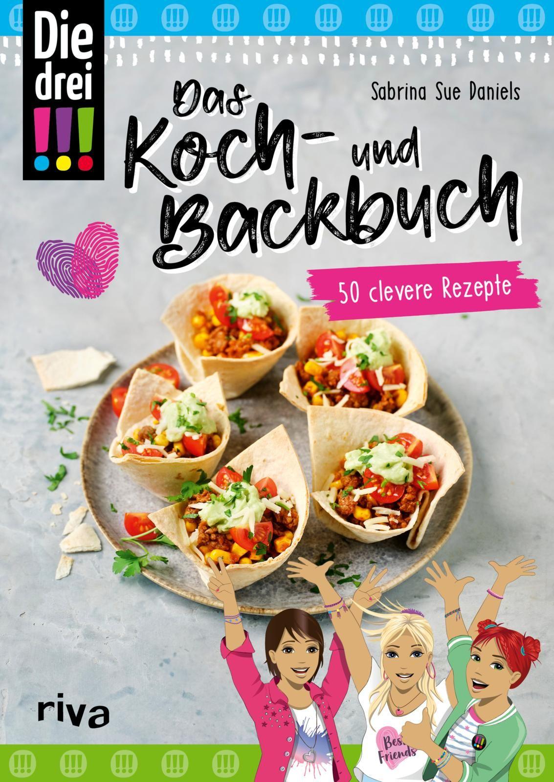 Vorderes Coverbild Die drei !!! - Das Koch- und Backbuch